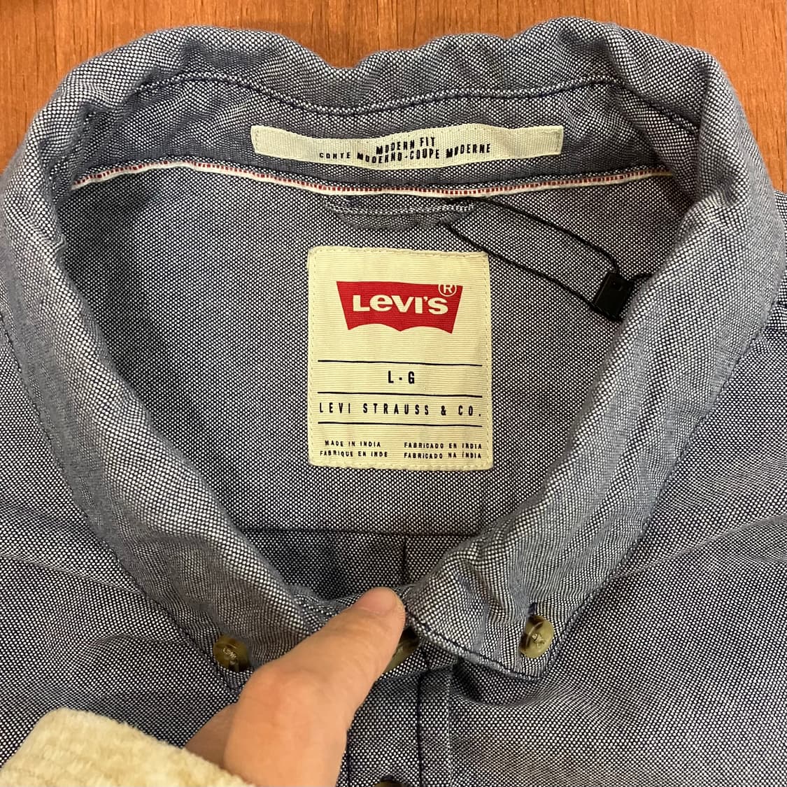 (L) Levi’s 리바이스 셔츠 모던핏 상품이미지7