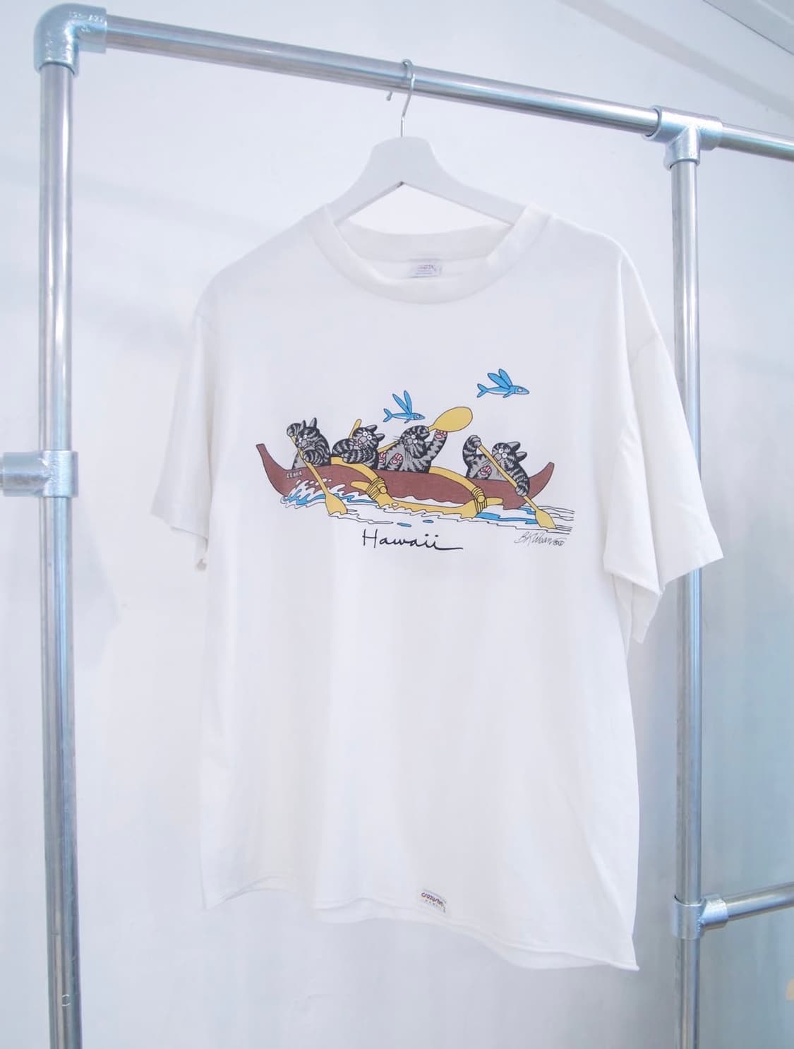 90’s crazy shirt _ Made in U.S.A. 상품이미지2