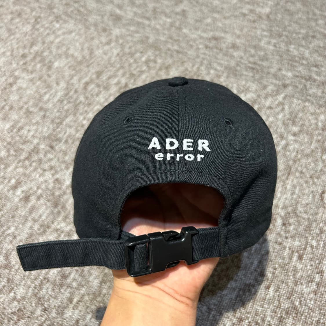 아더에러 ADER ERROR 블랙 볼캡 모자 상품이미지4