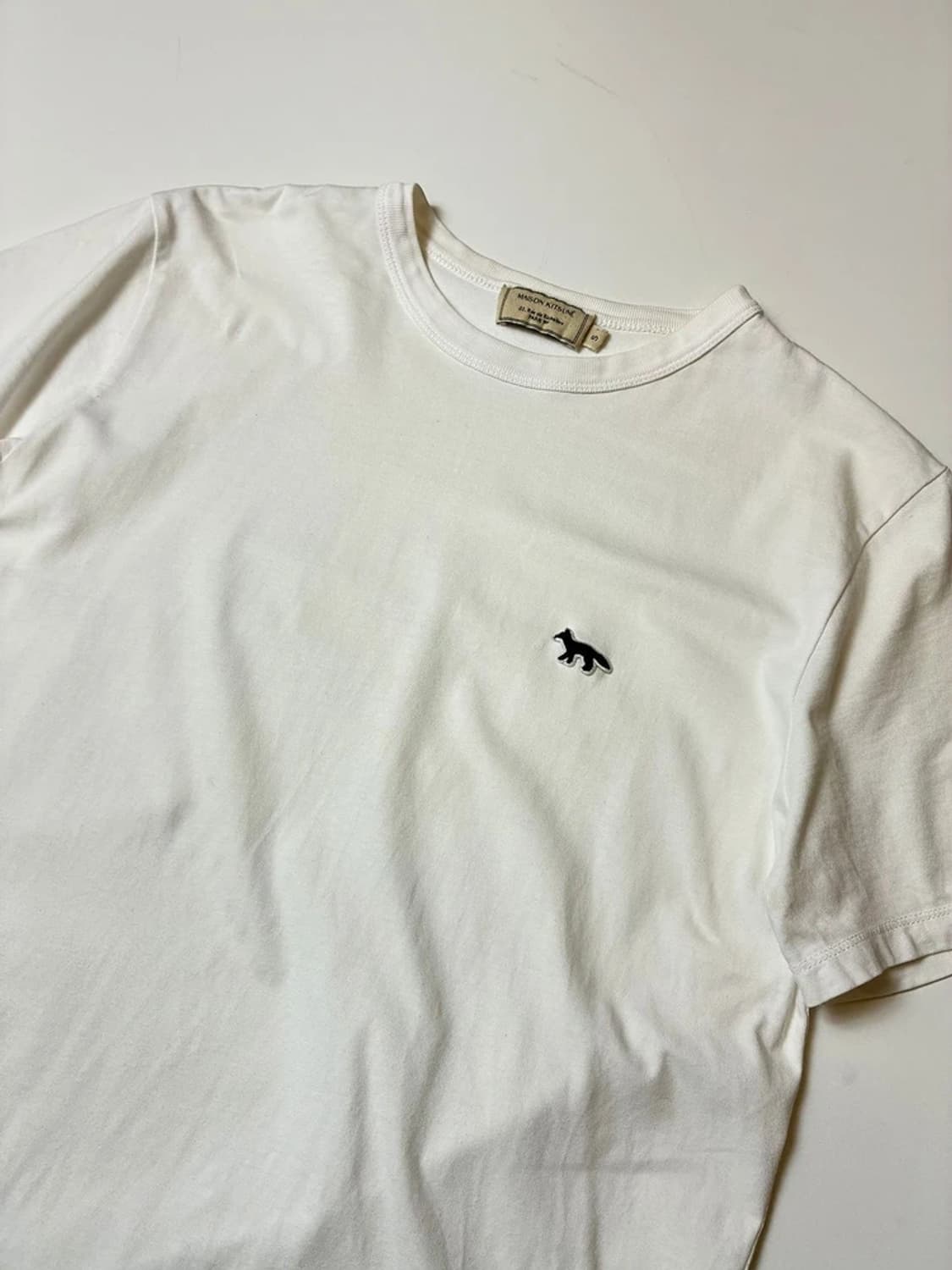 메종키츠네 로고 반팔 티셔츠 PN8572 상품이미지2