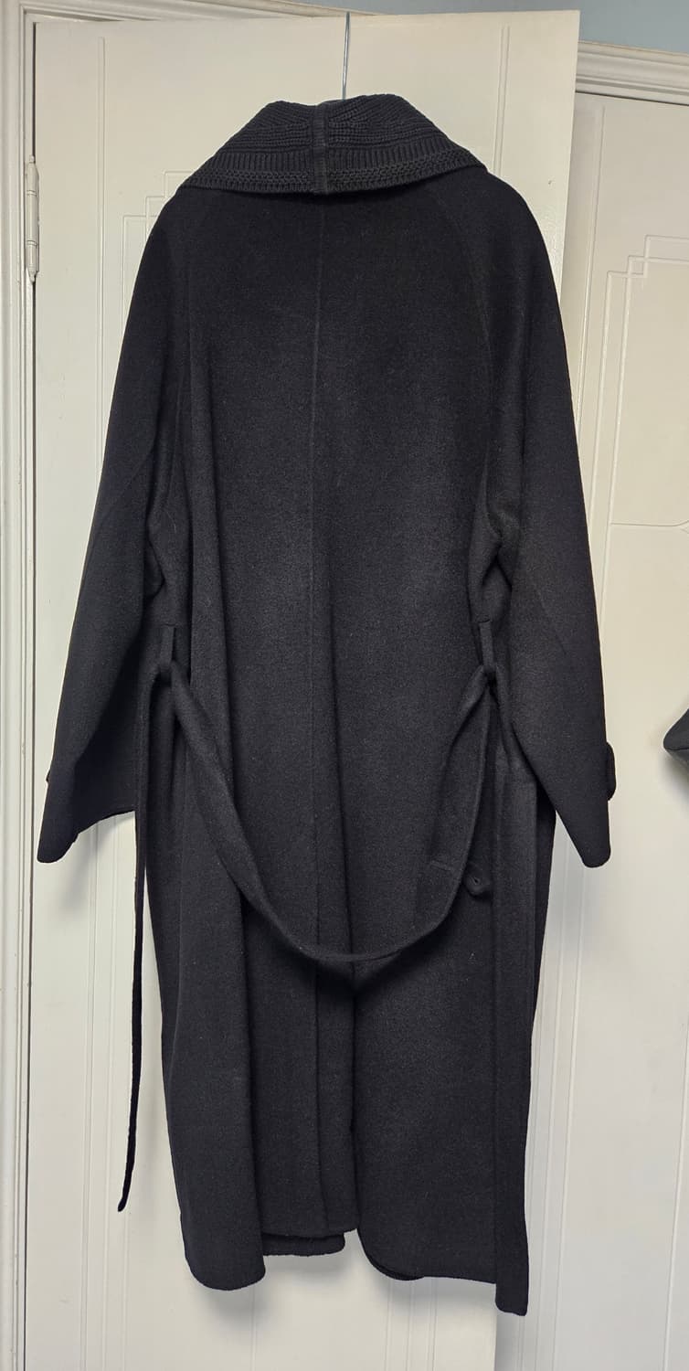 쥬시쥬디 J니트카라 롱코트 상품이미지4