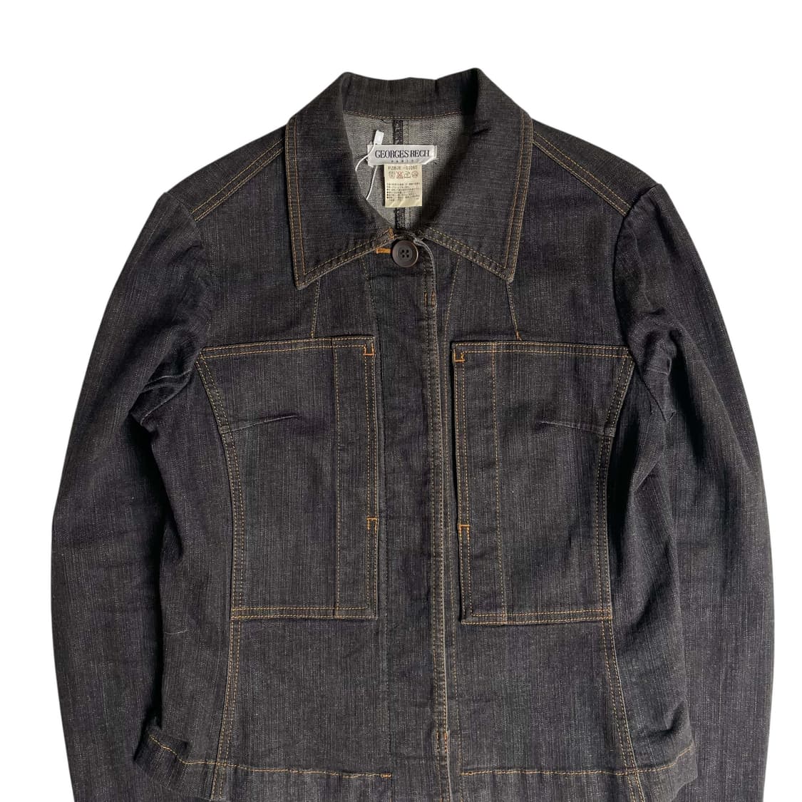 Georges rech 사이드 포켓 데님 자켓 상품이미지2