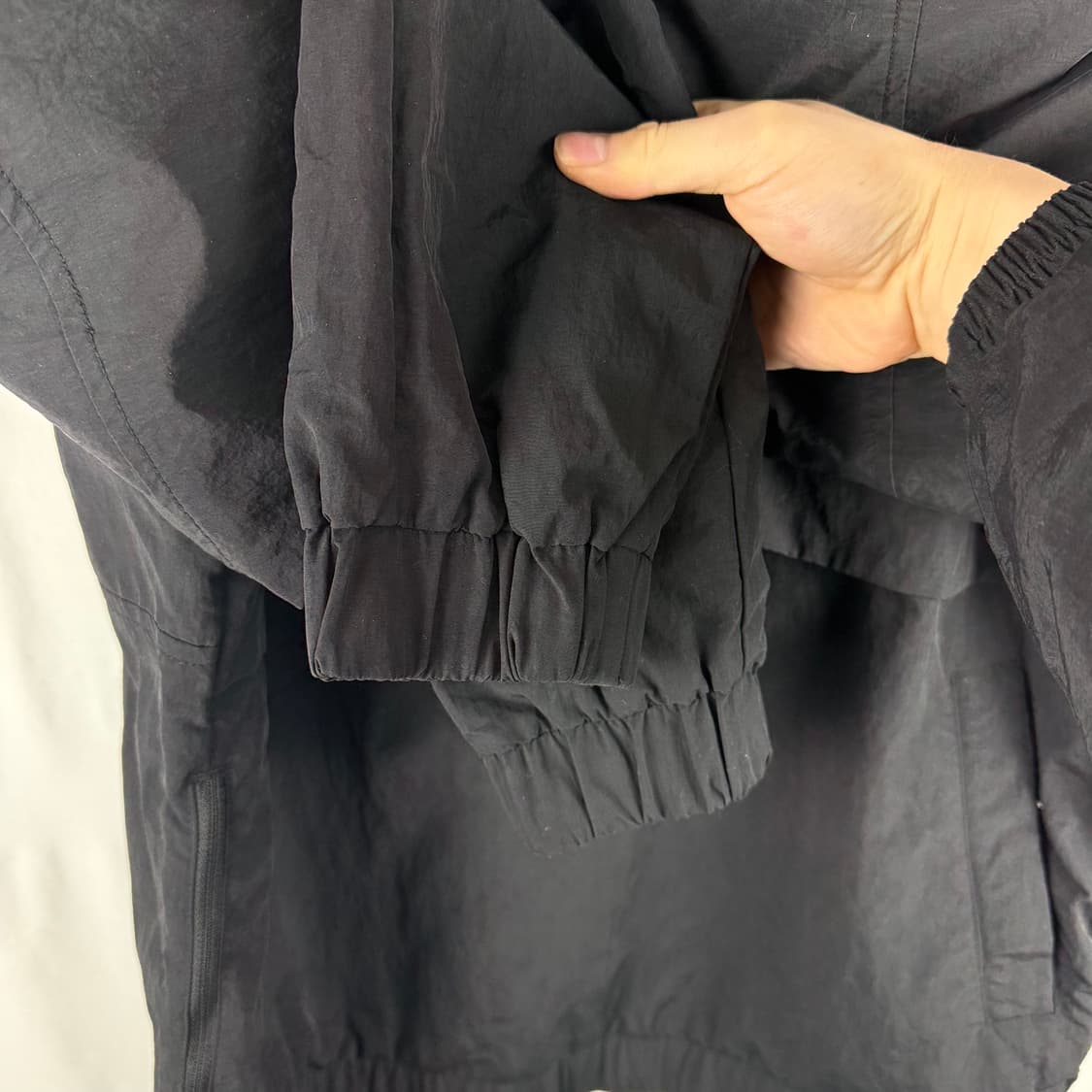 S) 다이나핏 백로고 우븐 아노락 자켓 상품이미지4