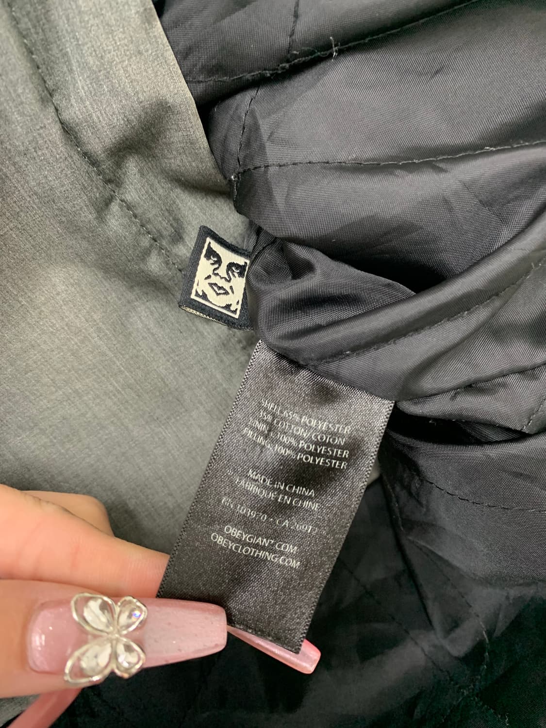 Obey 누빔 셔츠 자켓 #120 상품이미지7