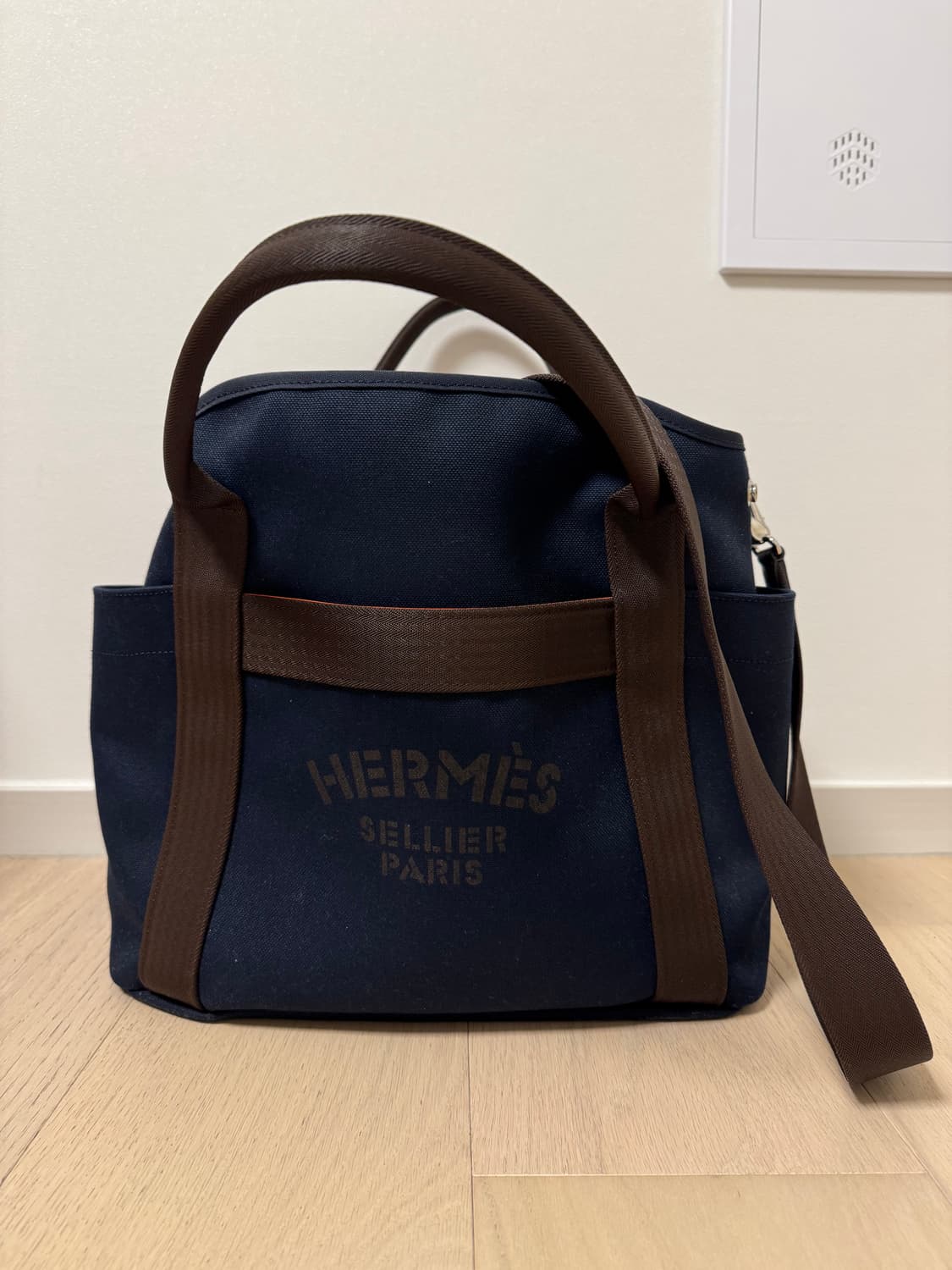 에르메스 더 그루밍 백 블루네이비 상품이미지2