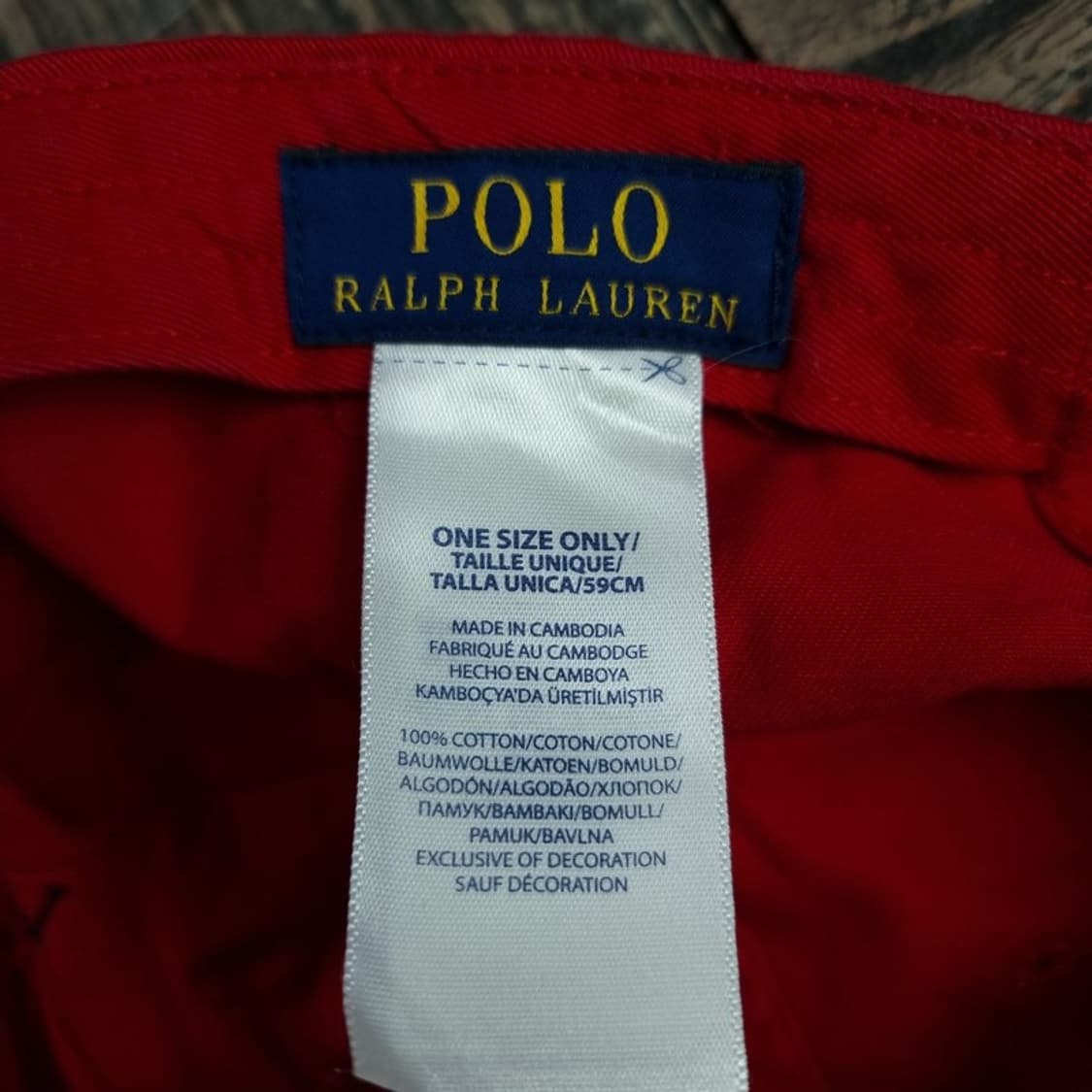 [폴로 랄프로렌] 포니 로고 자수 볼캡 레드 M19406 상품이미지7