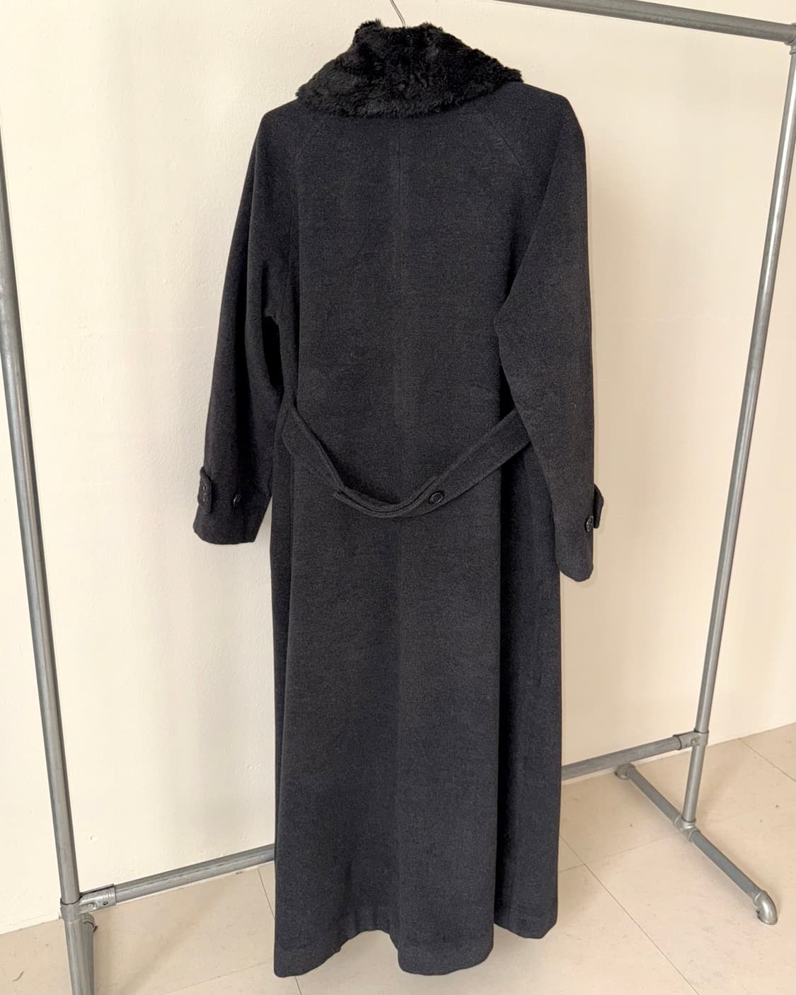 빈티지 맥시 울 코트 상품이미지7