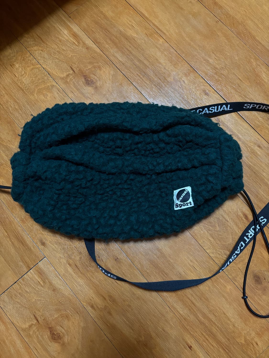 Heritagefloss 헤리티지플로스 울 플리스 워머 백 그린 상품이미지1