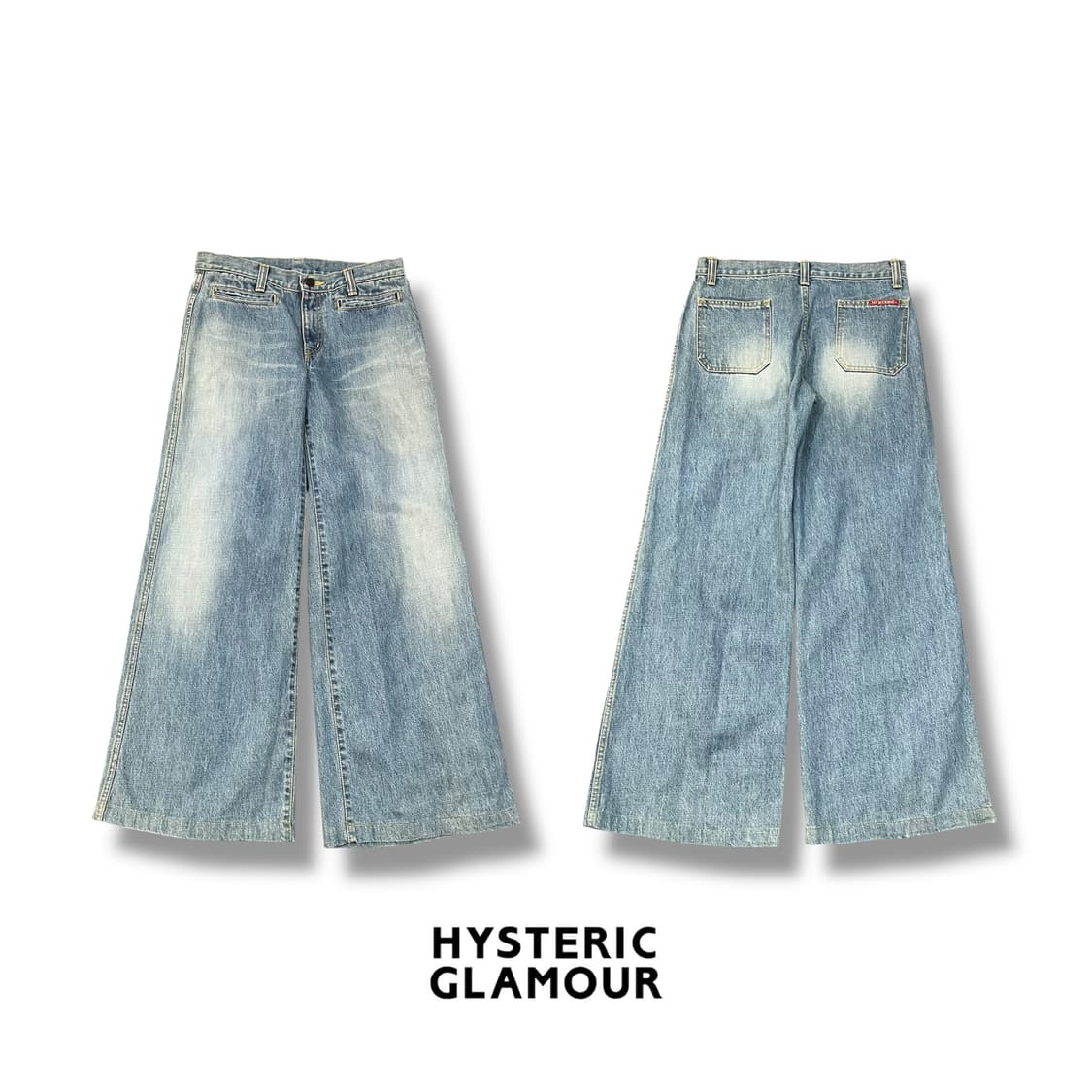  히스테릭글래머 워싱 데님팬츠 y14303 상품이미지1