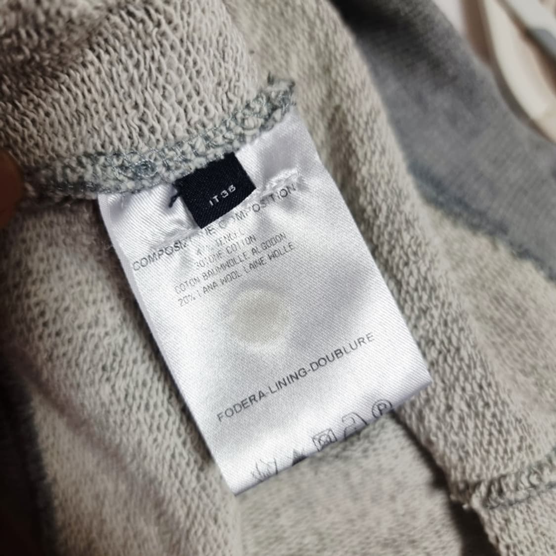 알렉산더맥퀸 MCQ 크롭 맨투맨 (44-날씬55) 상태굿 상품이미지3