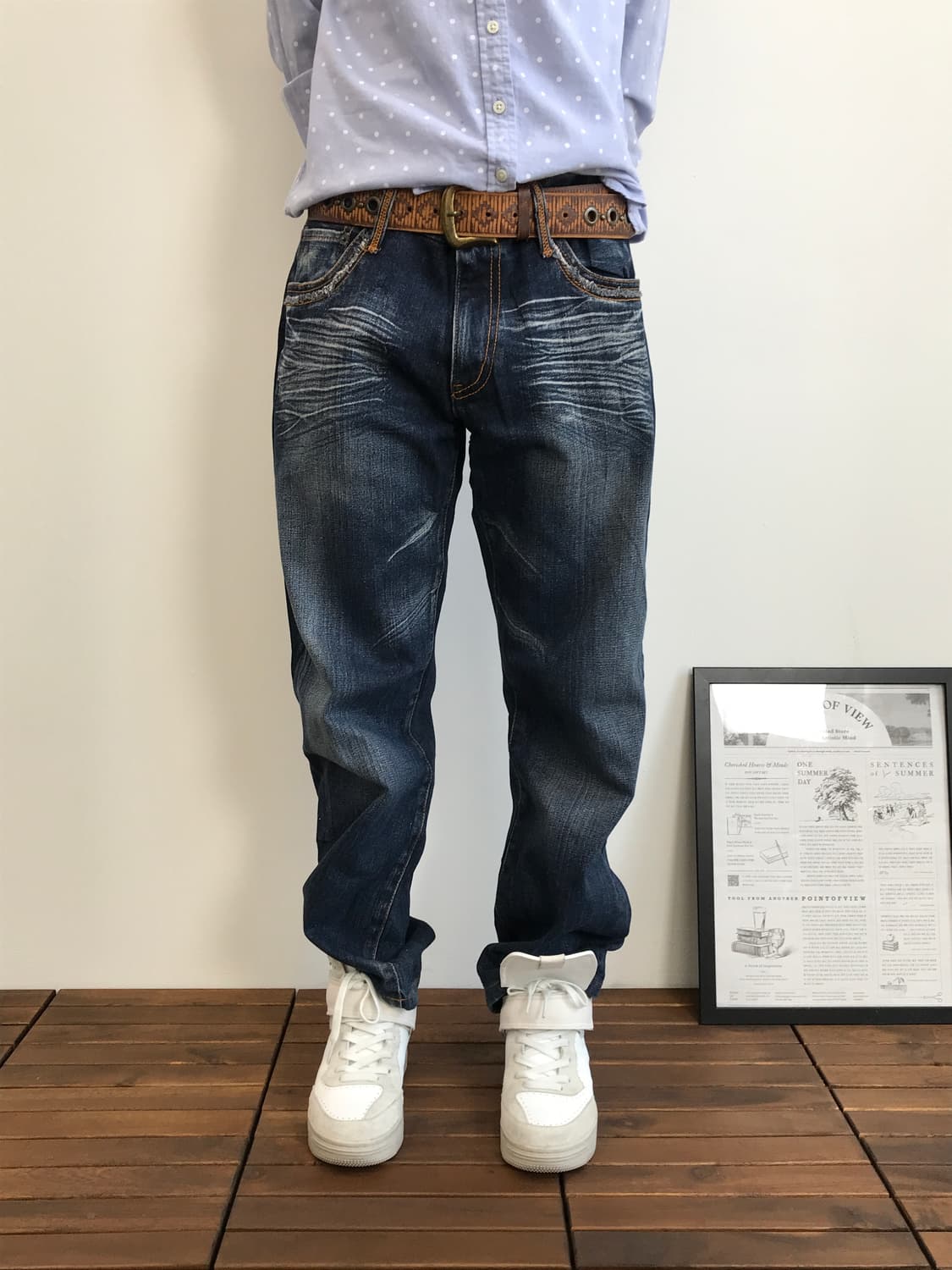 Smiths American Washed Denim Pants 상품이미지1