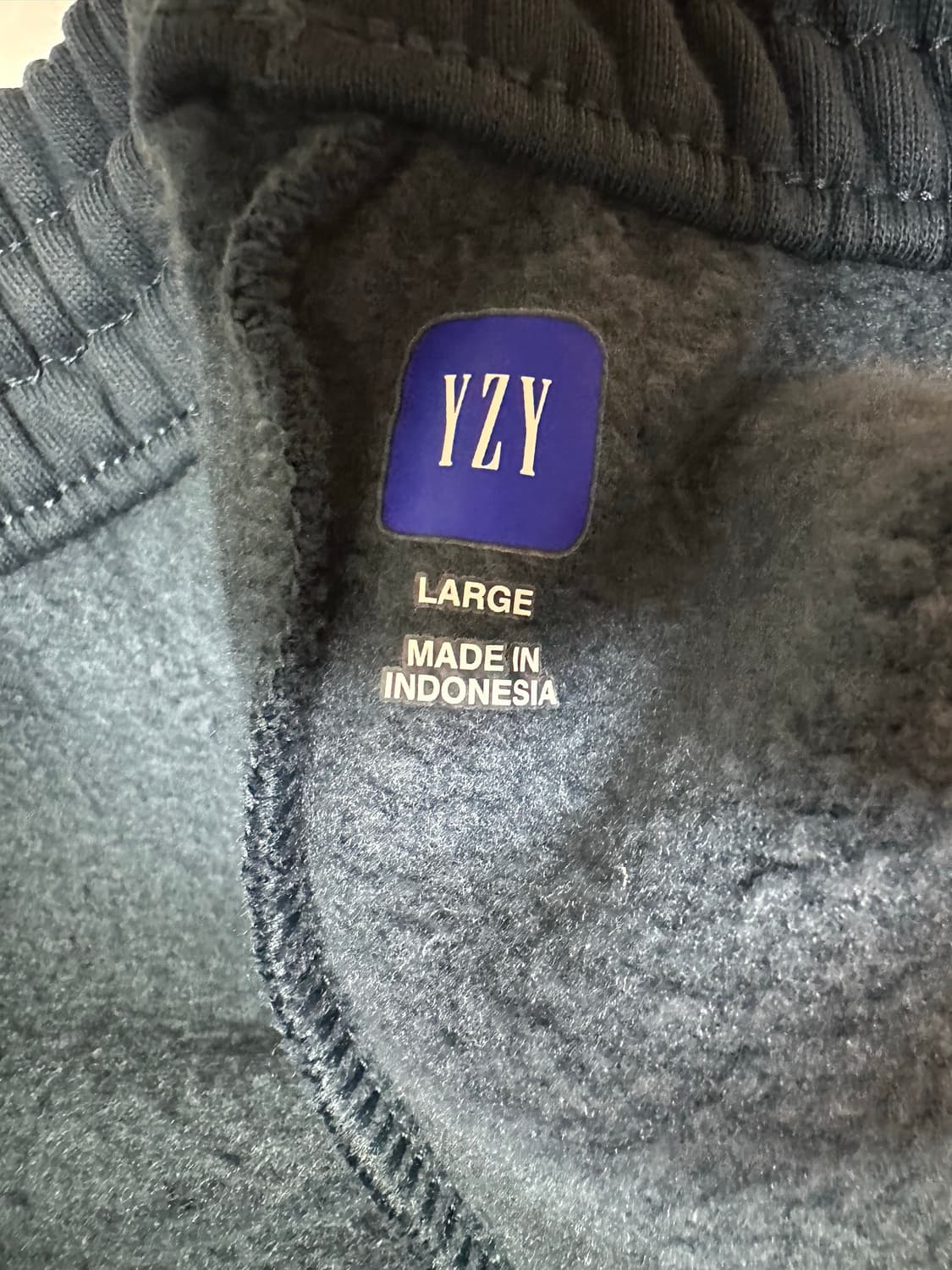 이지 갭 발렌시아가 플리스 조깅 스웻 조거팬츠 다크 블루 상품이미지2