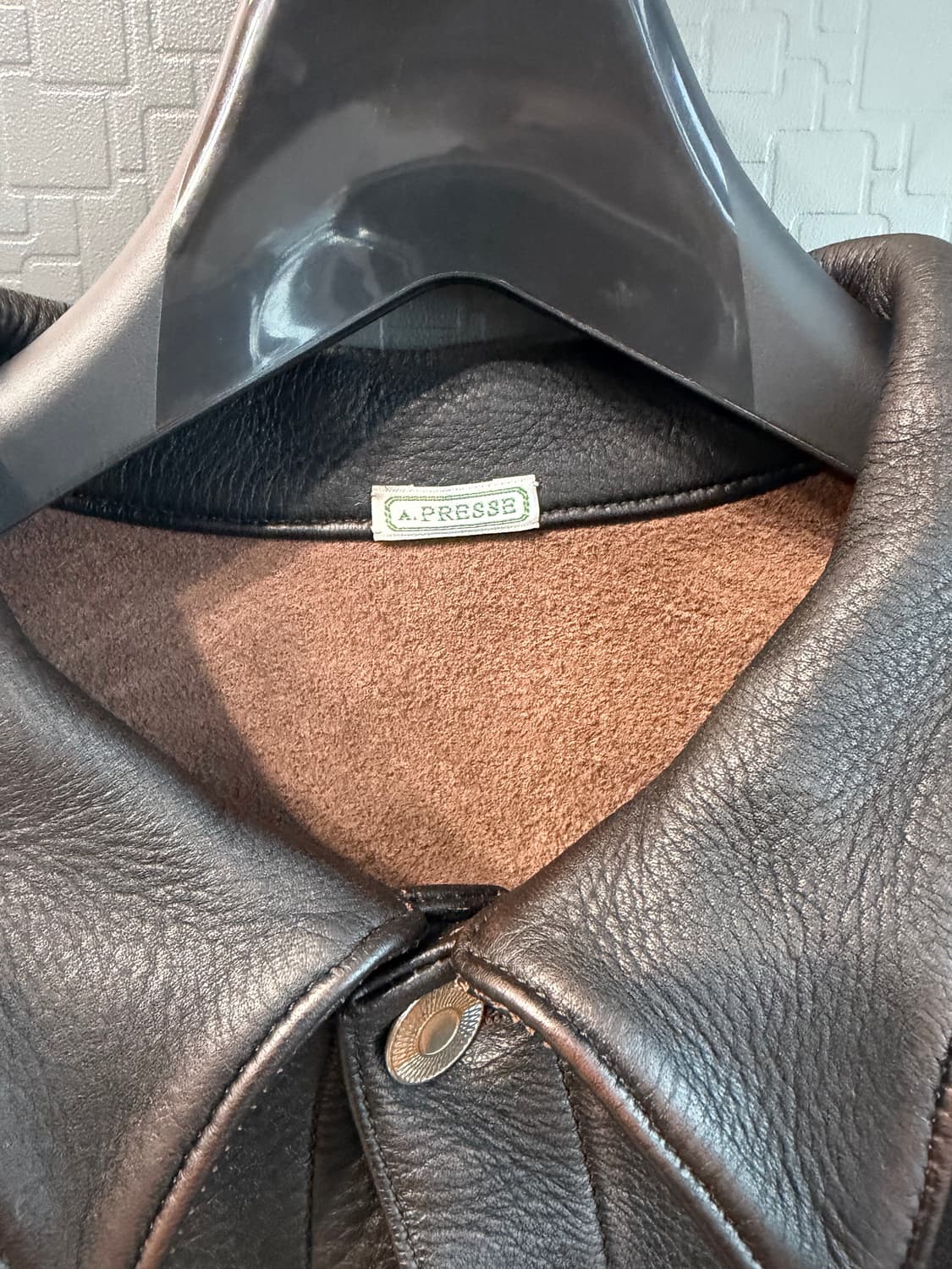 A.PRESSE 26AW 가죽자켓 상품이미지4