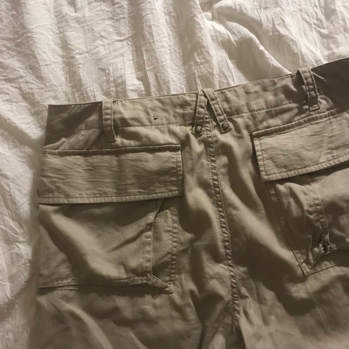 빈티지 핀턱 카고 바지 상품이미지4