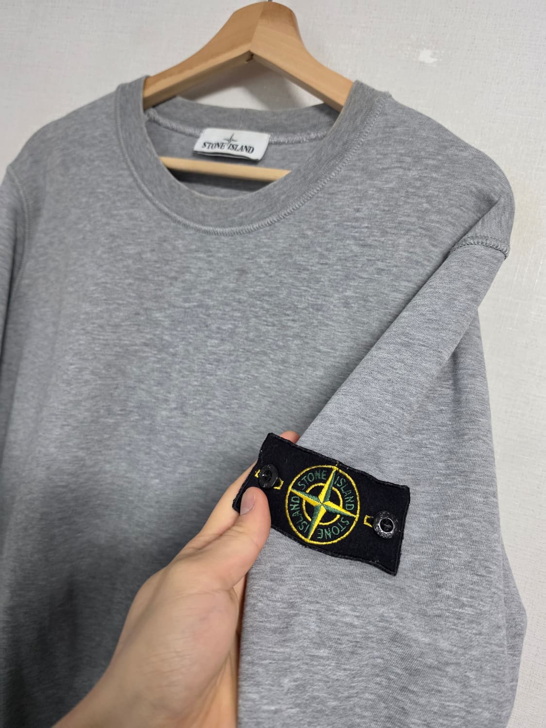 스톤아일랜드 그레이 맨투맨 XL 상품이미지3