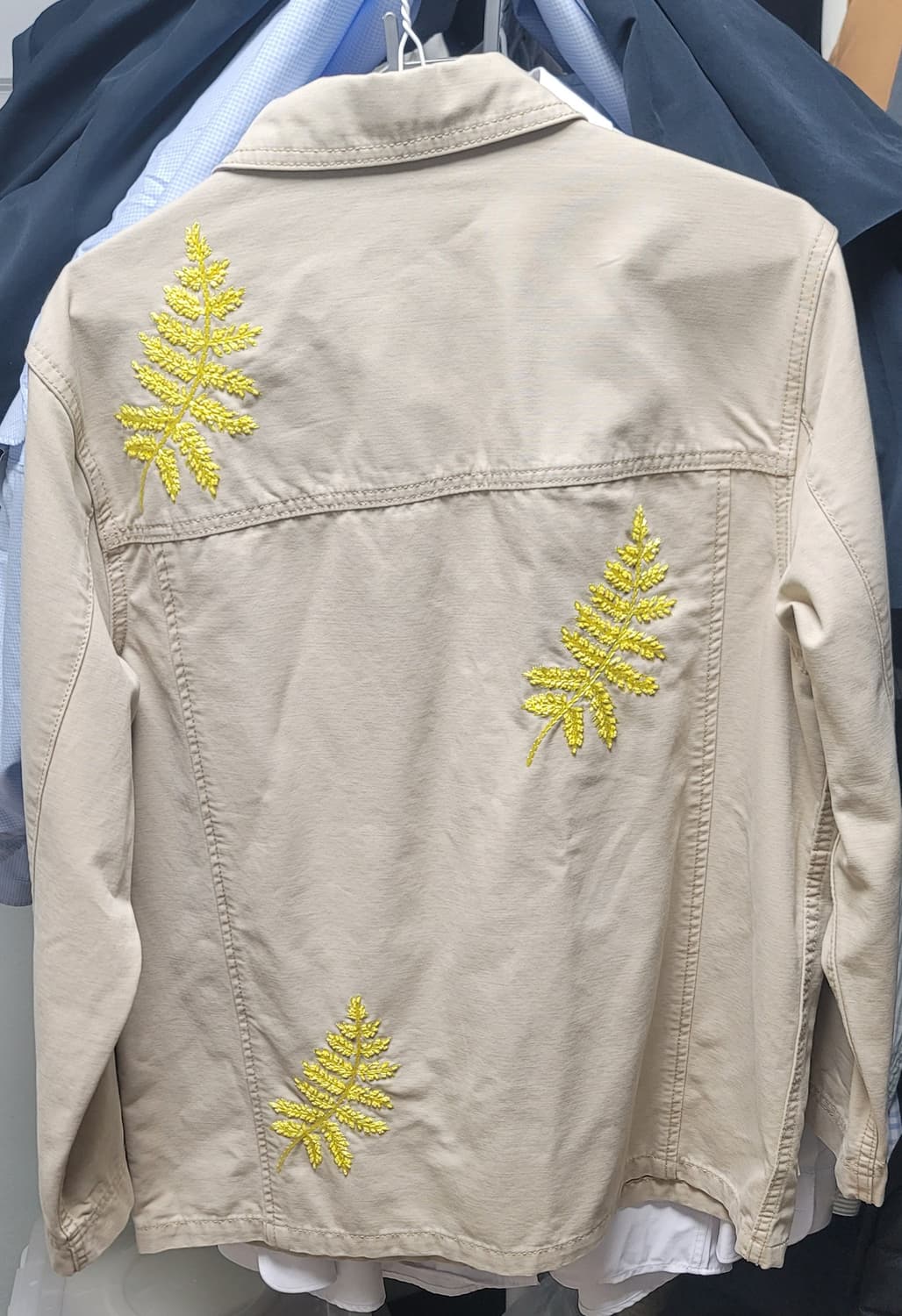 정품 여성  토리버치 자수 코튼 자켓 상품이미지7