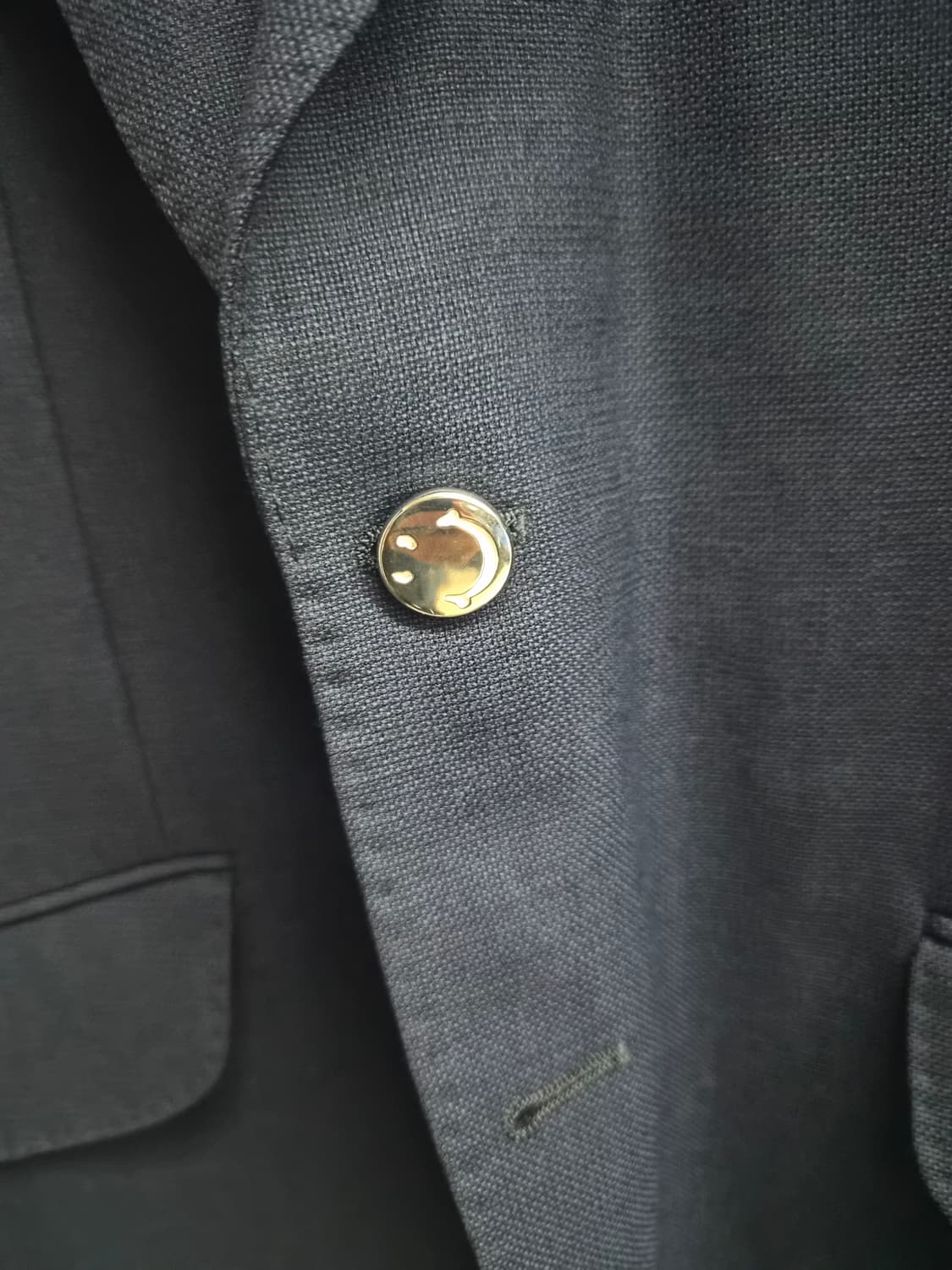 110) 커스텀 멜로우 네이비 블레이저 팝니다 상품이미지4