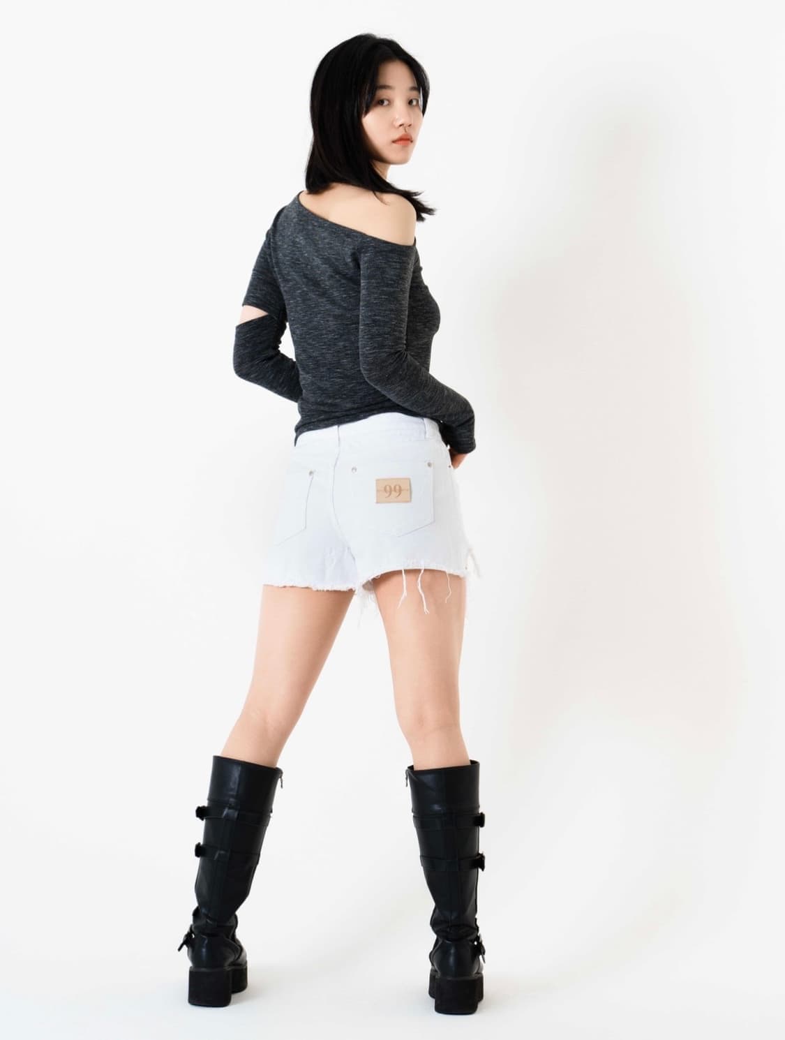 애즈온 ason milky shorts pants 상품이미지4