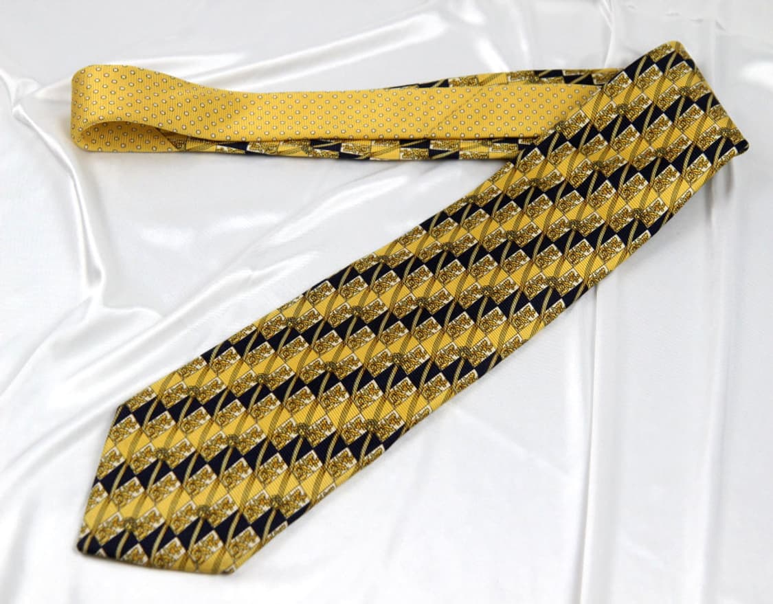 베르사체 9.3cm S등급 메두사 클래식 남자 명품 넥타이 상품이미지2