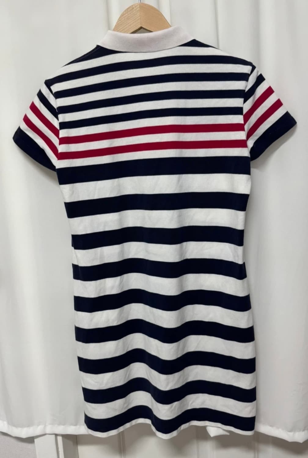 hazzys 헤지스 반팔 카라 원피스 스트라이프 상품이미지4