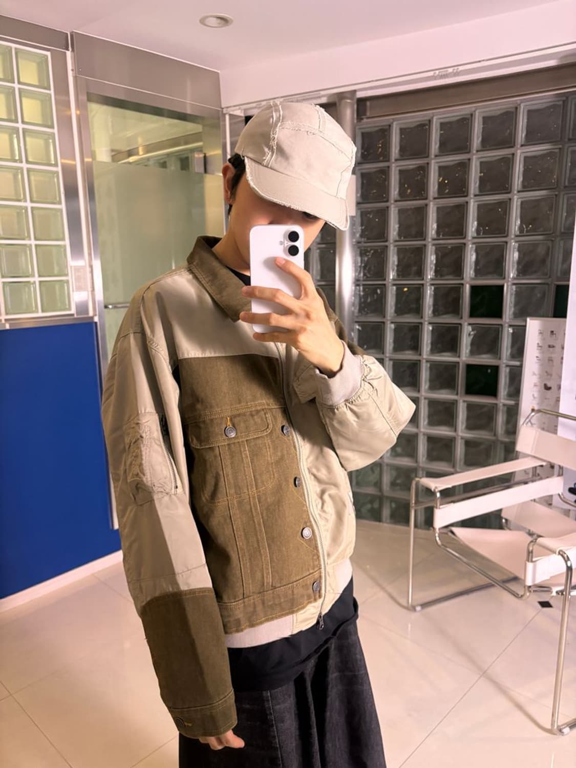 REBUILD MA-1 TRUCKER 운전사 재킷 #01 재조립 상품이미지5
