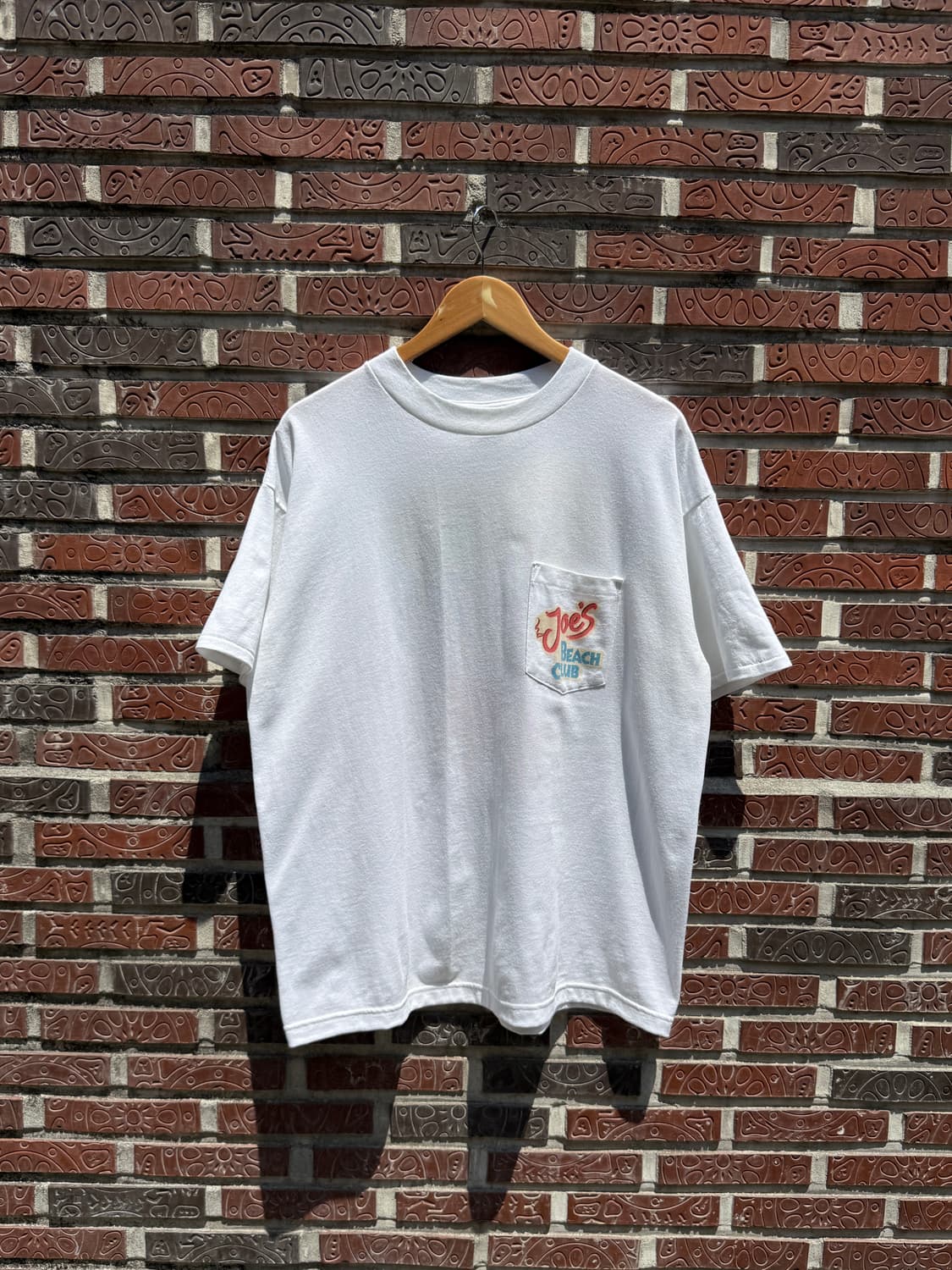 카멜 90s 비치클럽 프로모 빈티지 포켓 티셔츠 상품이미지2