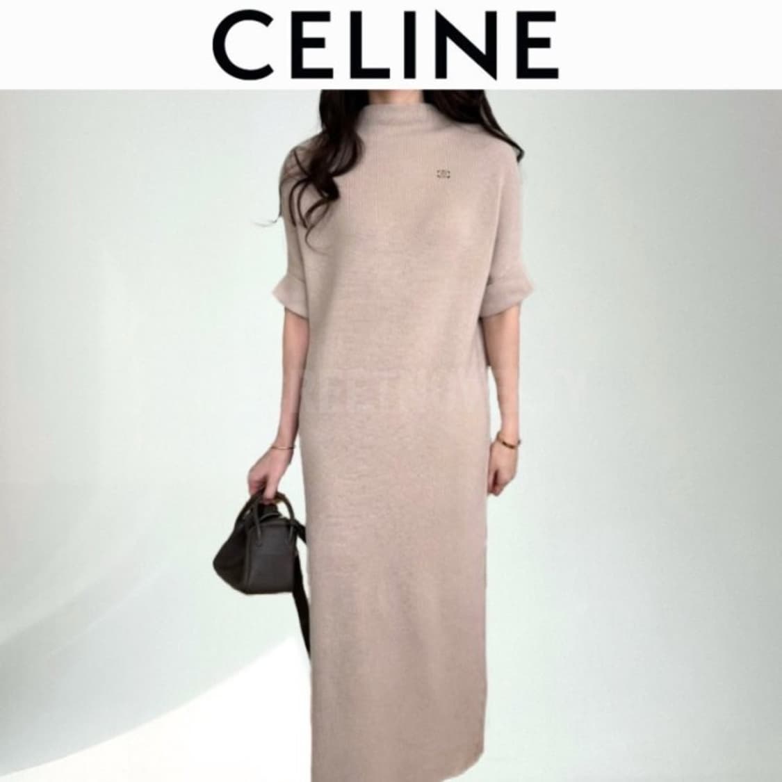 셀린느 반목 니트 원피스 상품이미지3