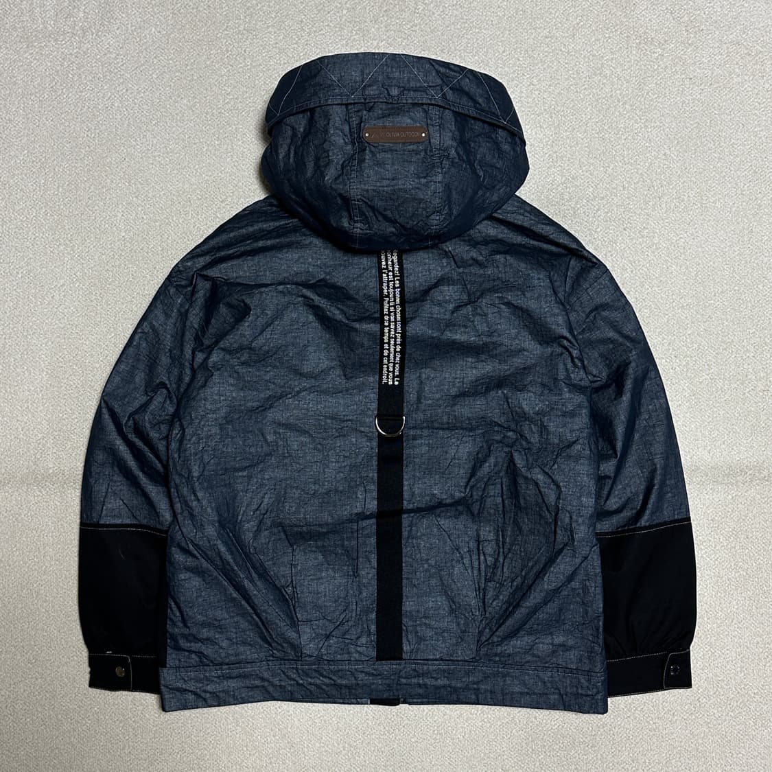 (택있음) 올리비아 로렌 데님 후드 점퍼 상품이미지3