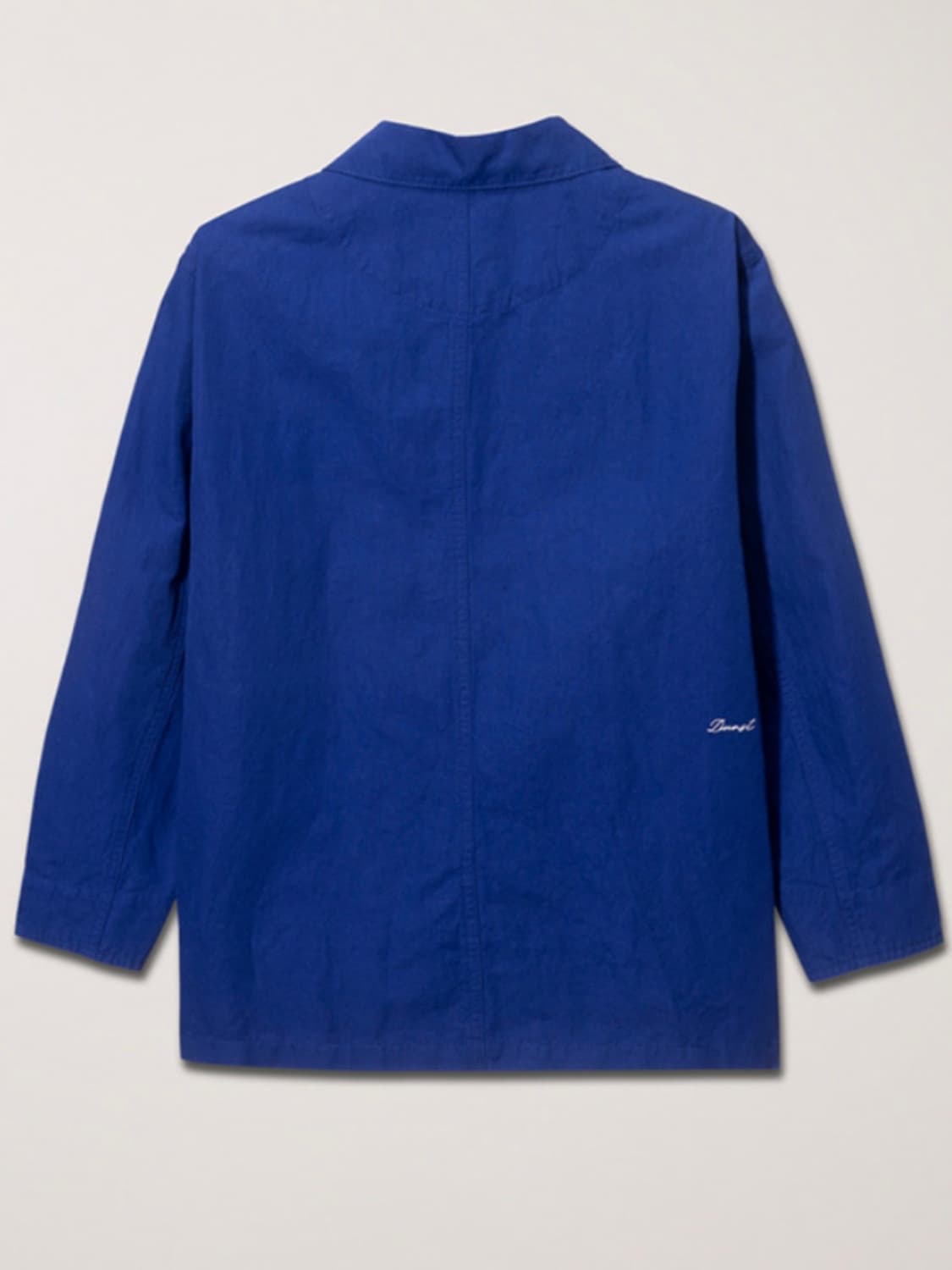 던스트 린넨 하프 자켓 블루 L 상품이미지6