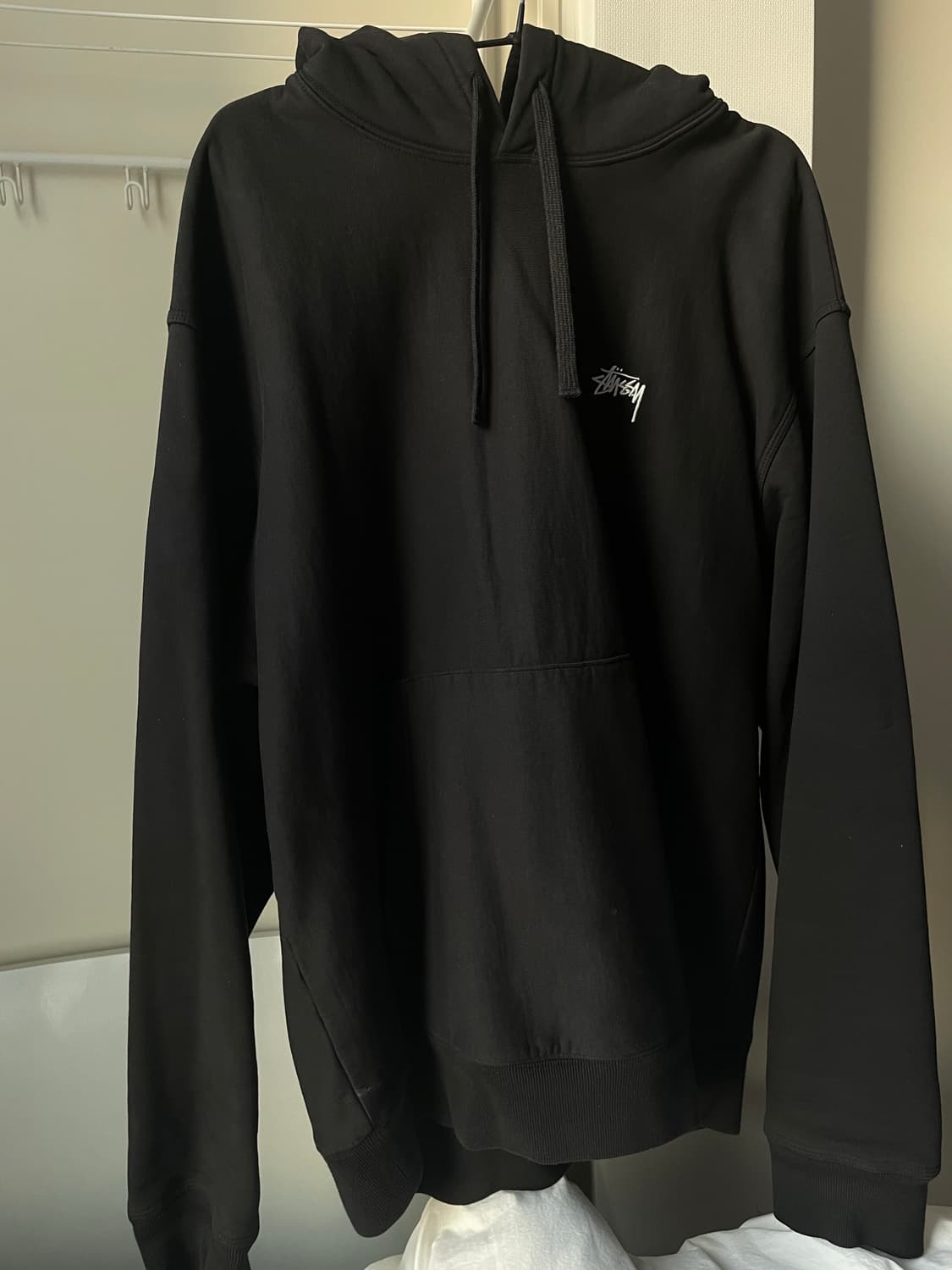 스투시 스탁 로고 워시드 블랙 상품이미지1