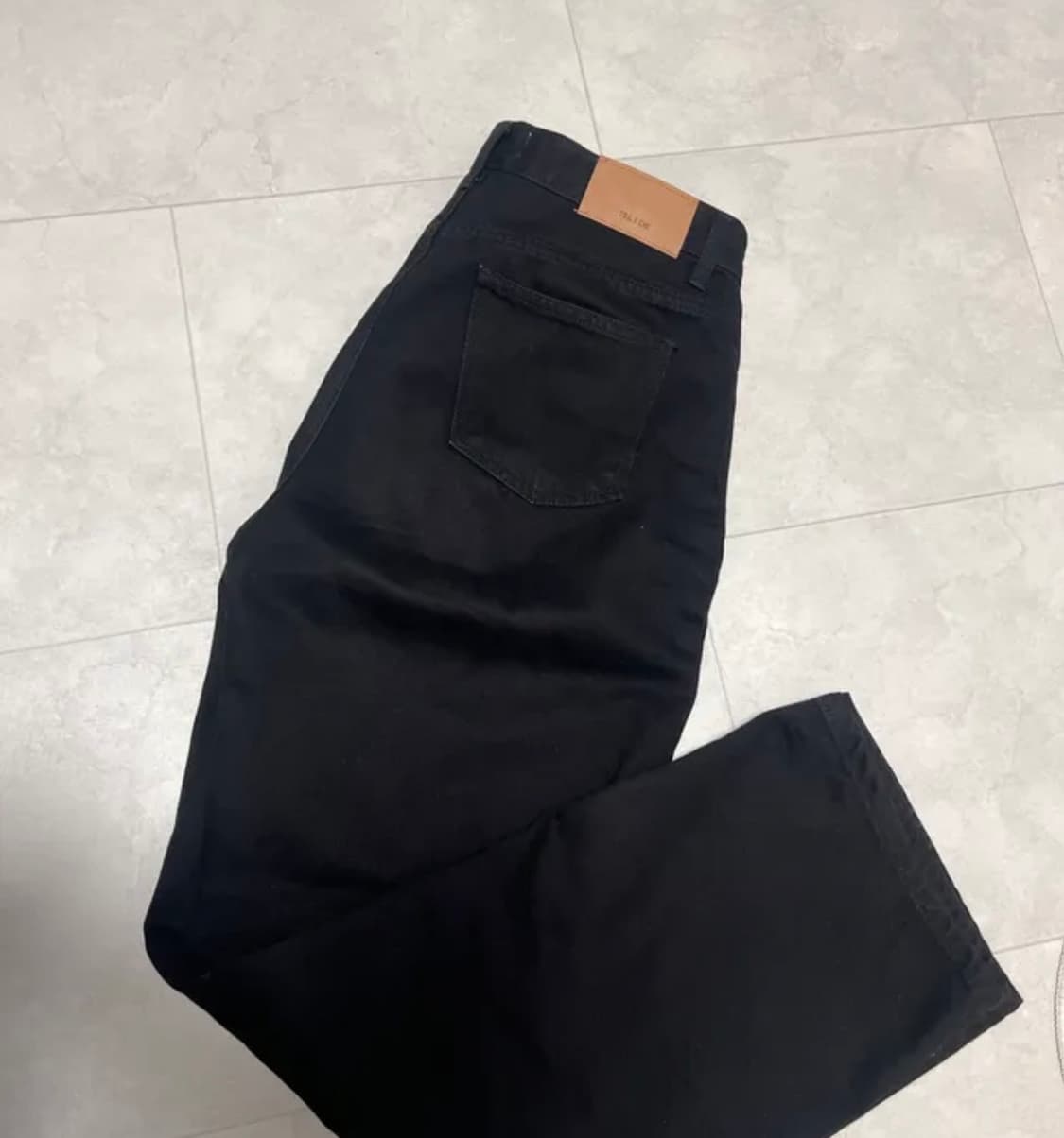 틸아이다이 블랙진 팬츠 (3회 실착) 상품이미지2