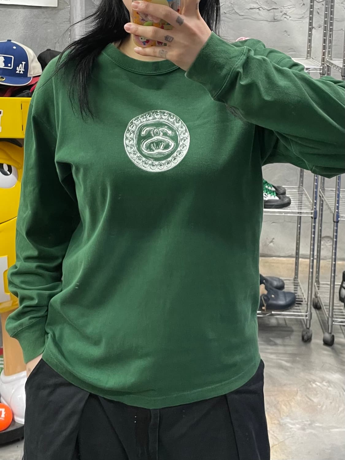 스투시 X 나이키 롱 슬리브 티셔츠 상품이미지7