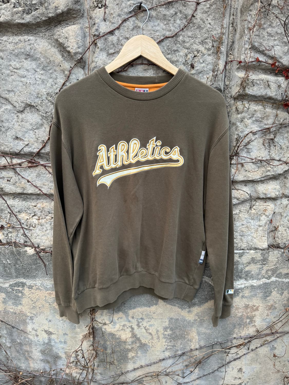 Wws mlb 빈티지 자수 맨투맨 스웻 셔츠 95 상품이미지1