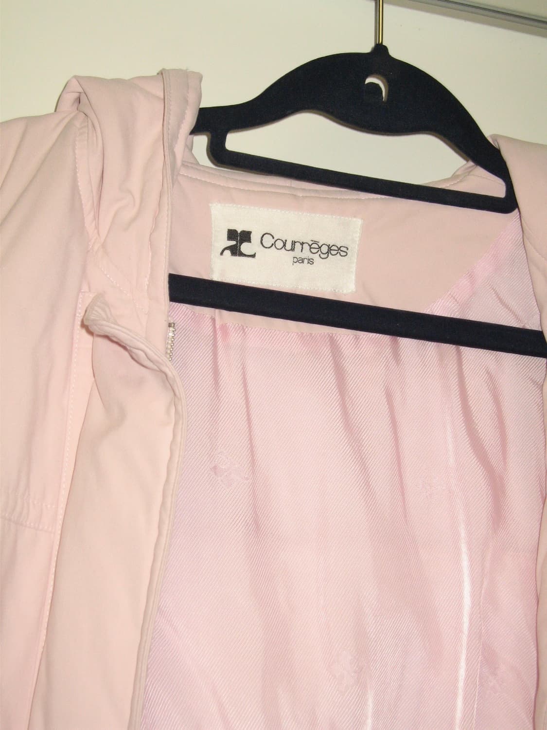 꾸레쥬 핑크 야상자켓 상품이미지1