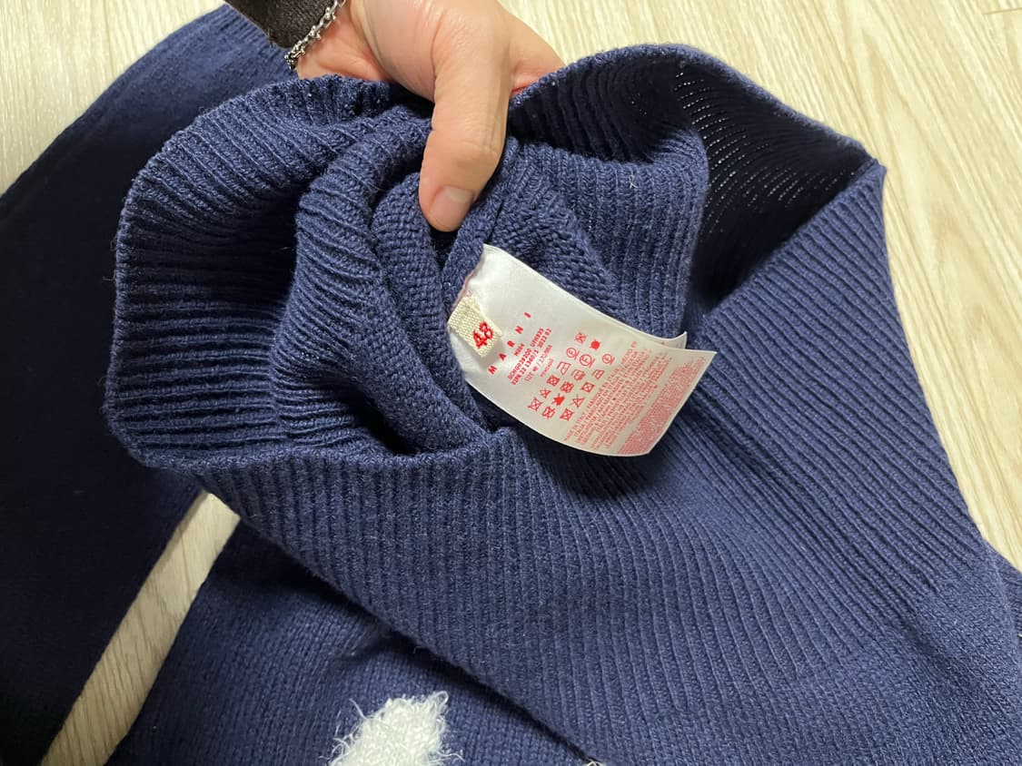 마르니 로고 모헤어 니트 상품이미지5