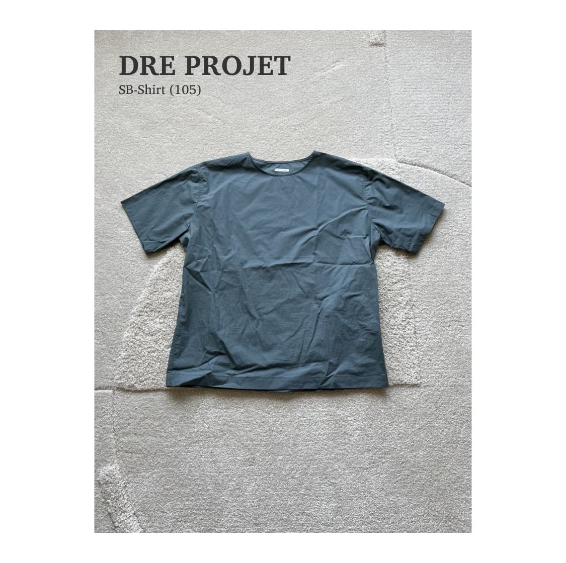 드레프로젝트 SB-Shirt (105) 상품이미지1