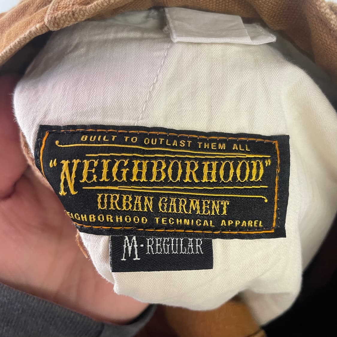 네이버후드 웹 스티치 워크팬츠 상품이미지8