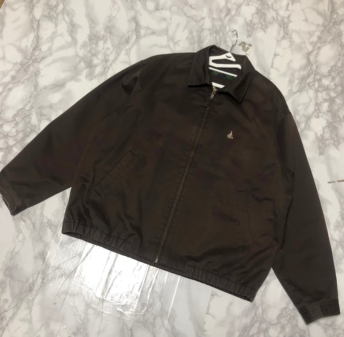 빈폴 자켓 블루종 스윙톱 깔끔 남성용 초코브라운 상품이미지2