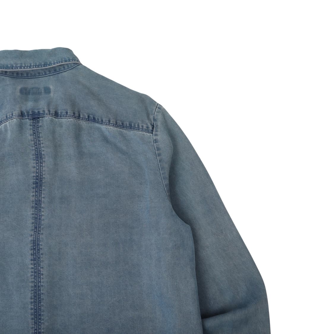 버버리 브릿 프론트포켓 셔링버튼 데님 셔츠 상품이미지6