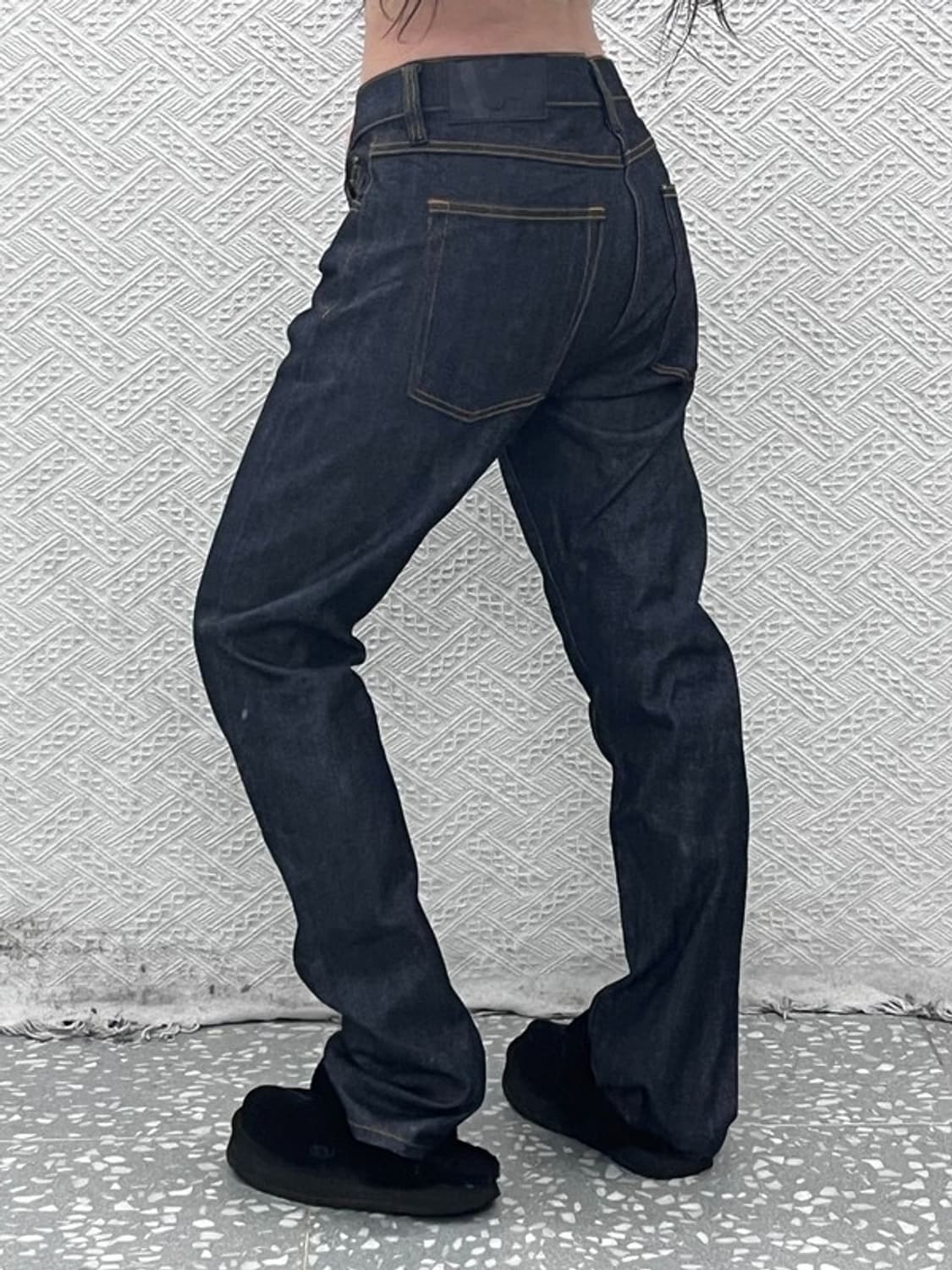 유니클로 질샌 다크인디고 모던 캐주얼 데님 팬츠 28인치 C09133 상품이미지2