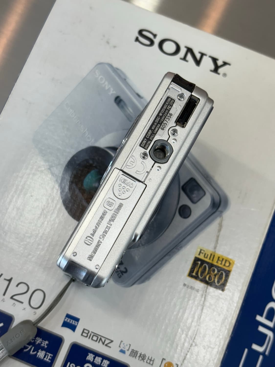 박스O)소니 사이버샷 dsc-w120 빈티지디카 상품이미지8