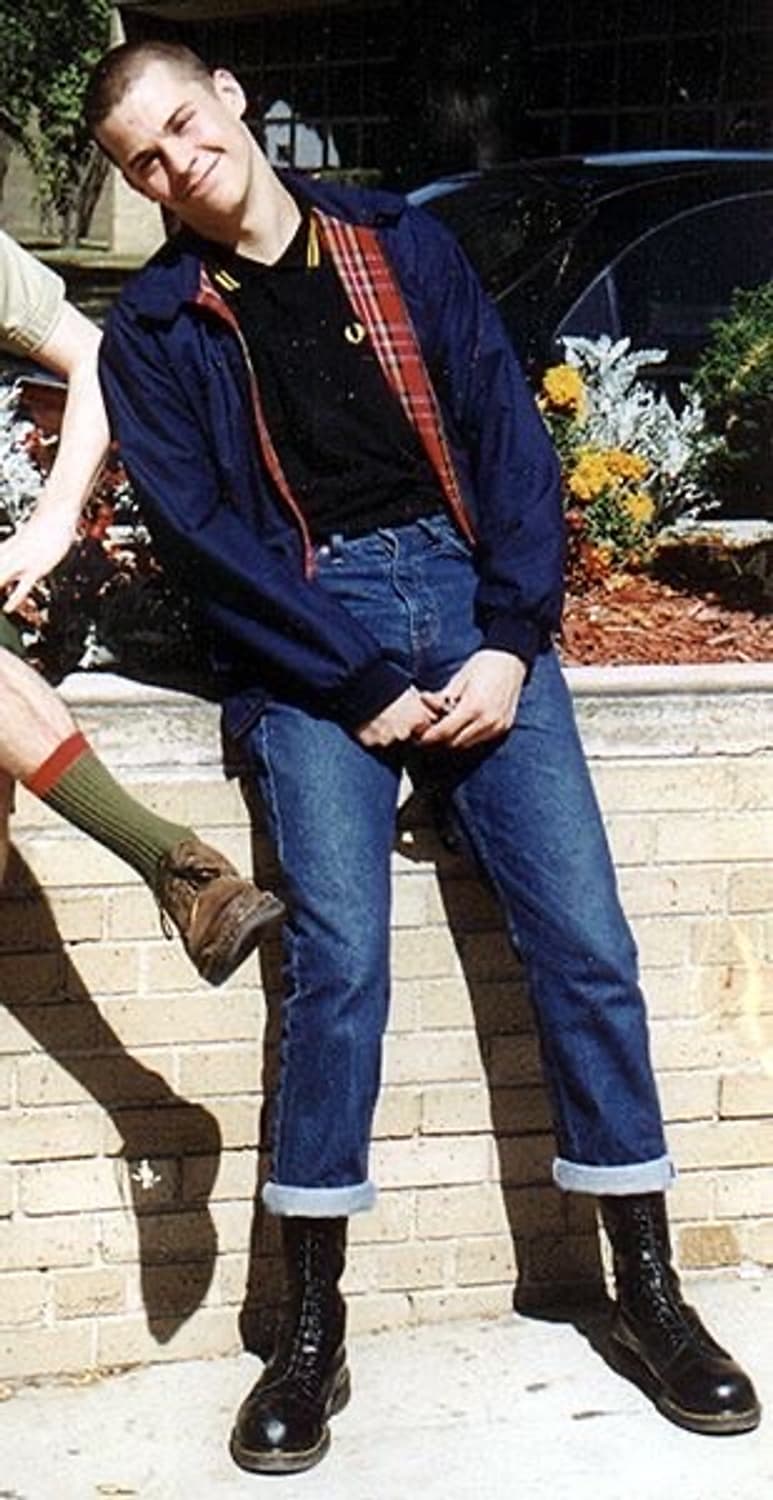 [BANNED] 스킨헤드 펑크 해링턴자켓 버건디 MADE IN 상품이미지3