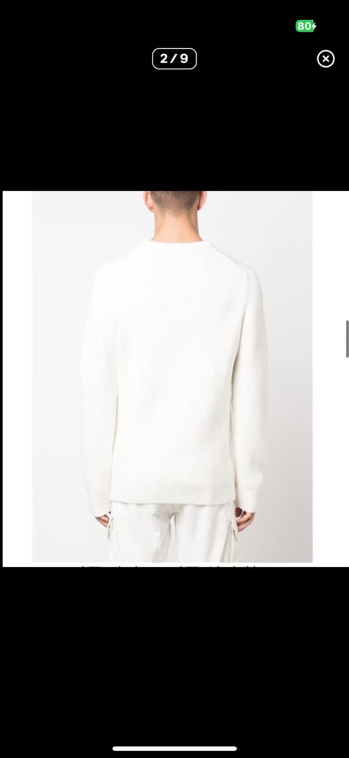 CP컴퍼니 풀립 크루넥 점퍼 23FW 52싸이즈 상품이미지2