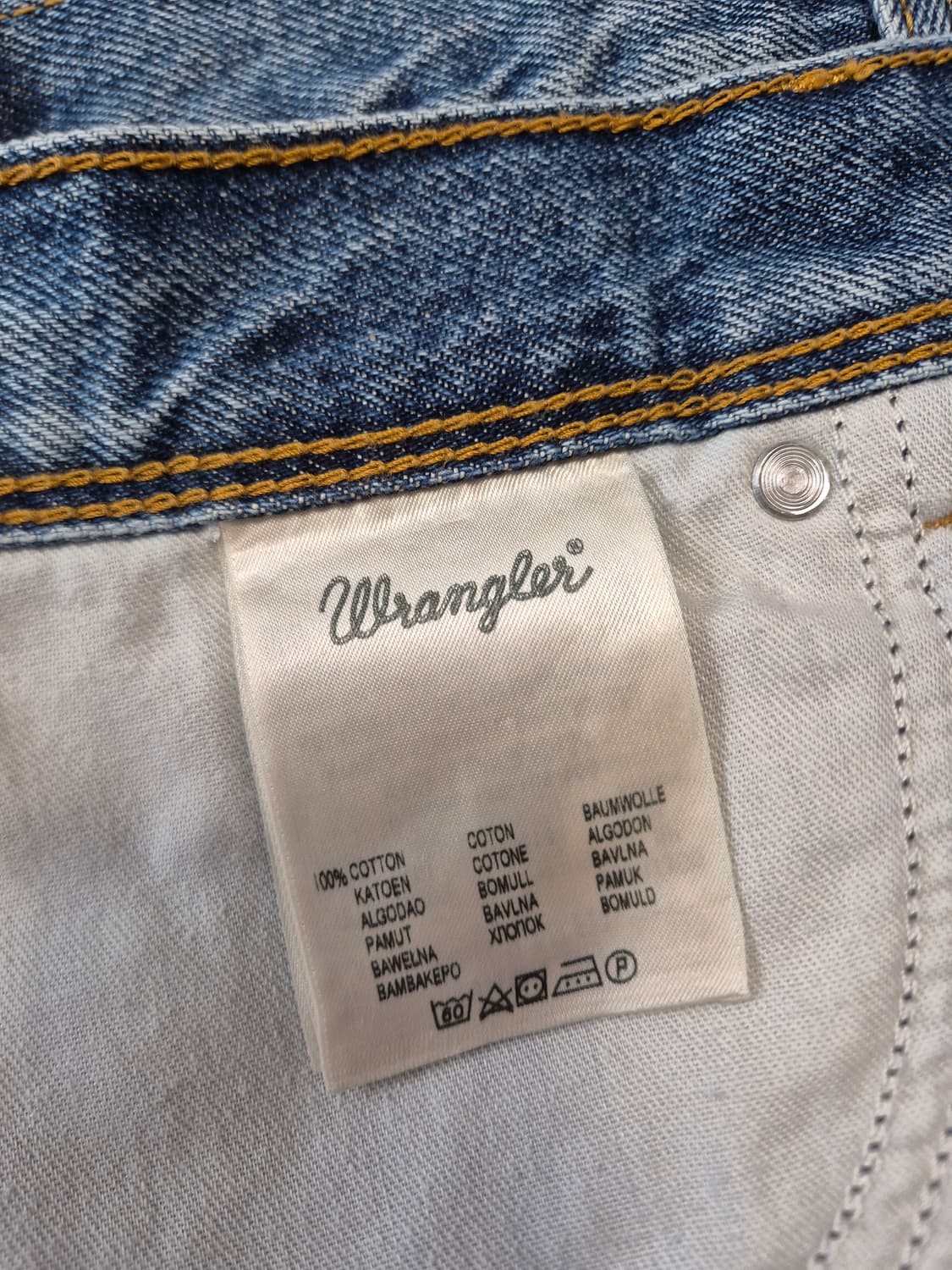 랭글러 / 레귤러핏 미디엄 스톤워시 / W40 L30 상품이미지8