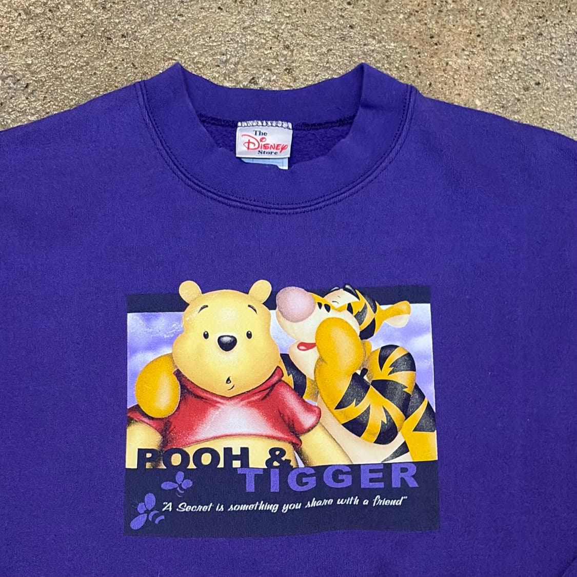 90s Made in USA 미국 빈티지 디즈니 푸우 맨투맨 상품이미지3