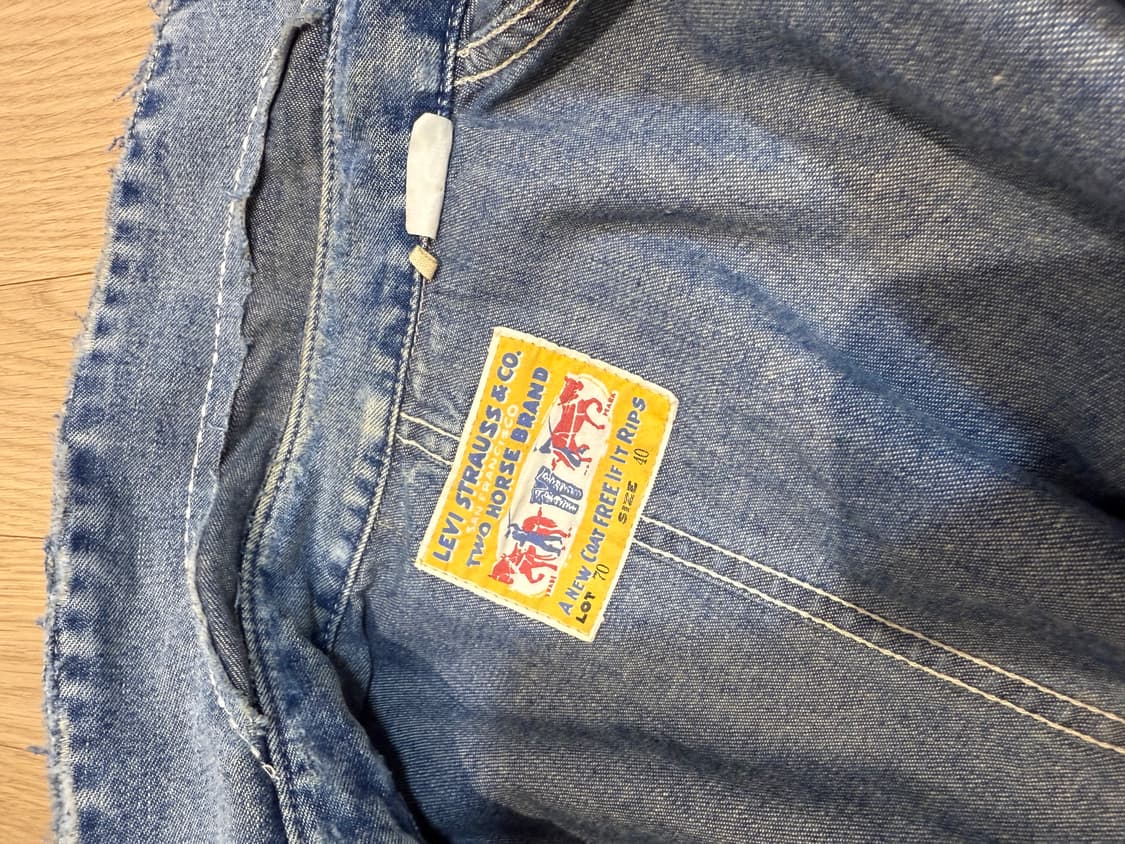 LVC Sack coat 커버올 M 상품이미지10