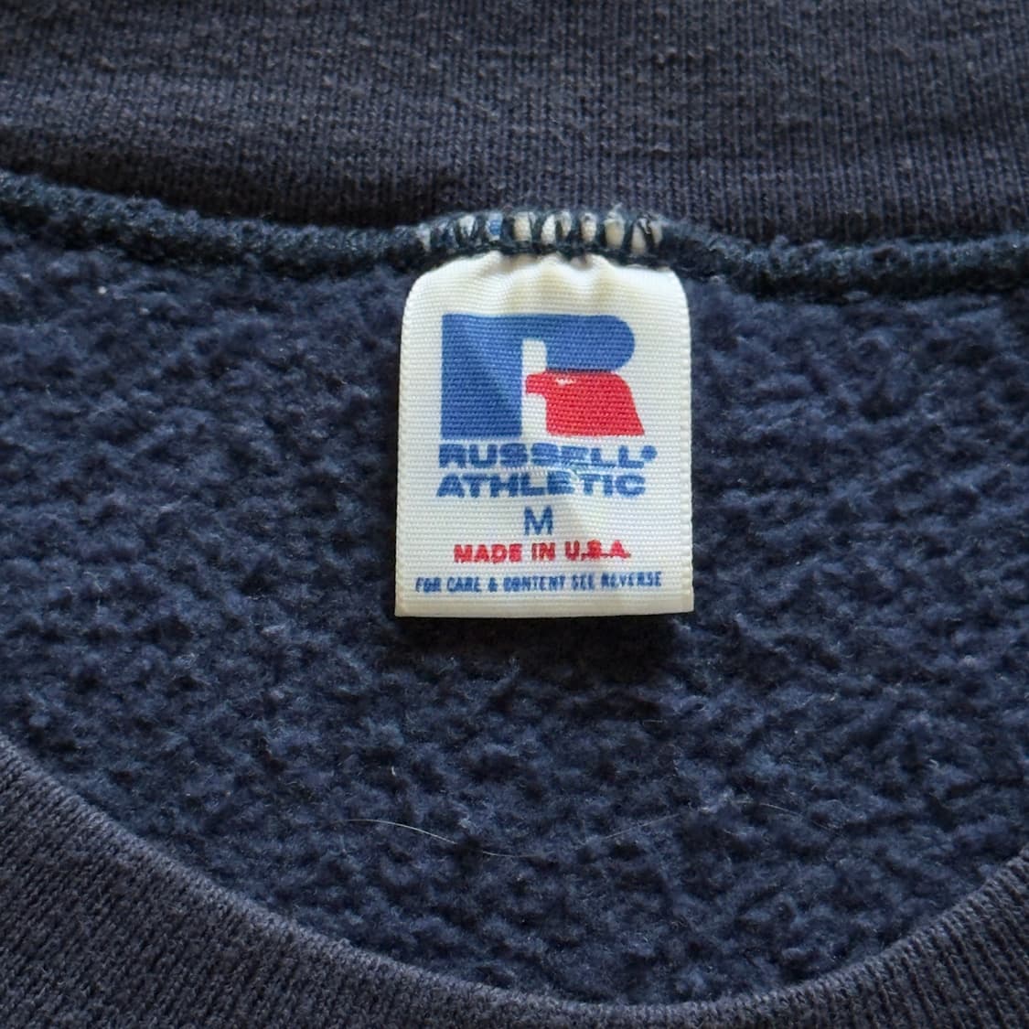 80s USA Russell Navy Sweatshirt 상품이미지7