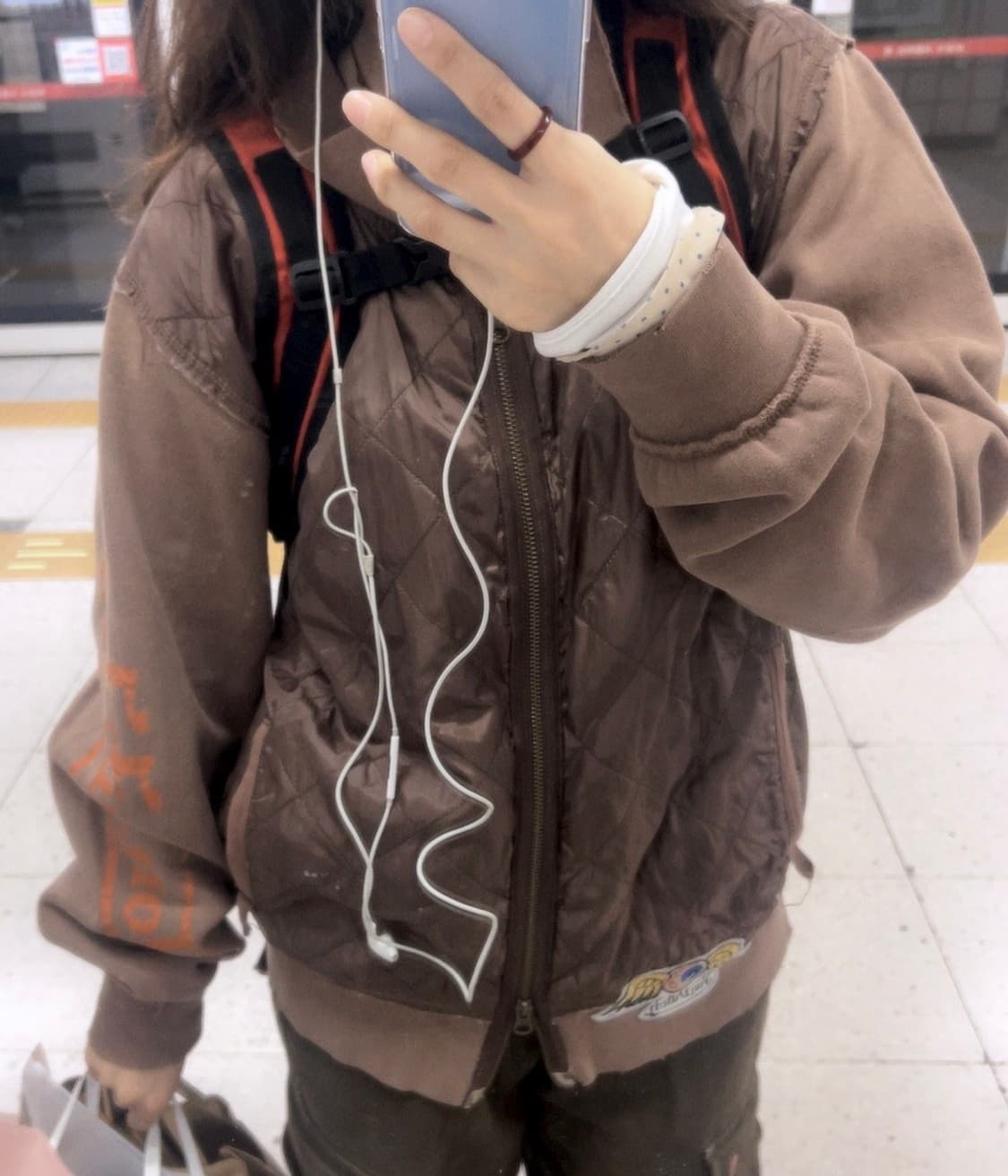 본더치 빈티지 브라운 아우터 상품이미지3