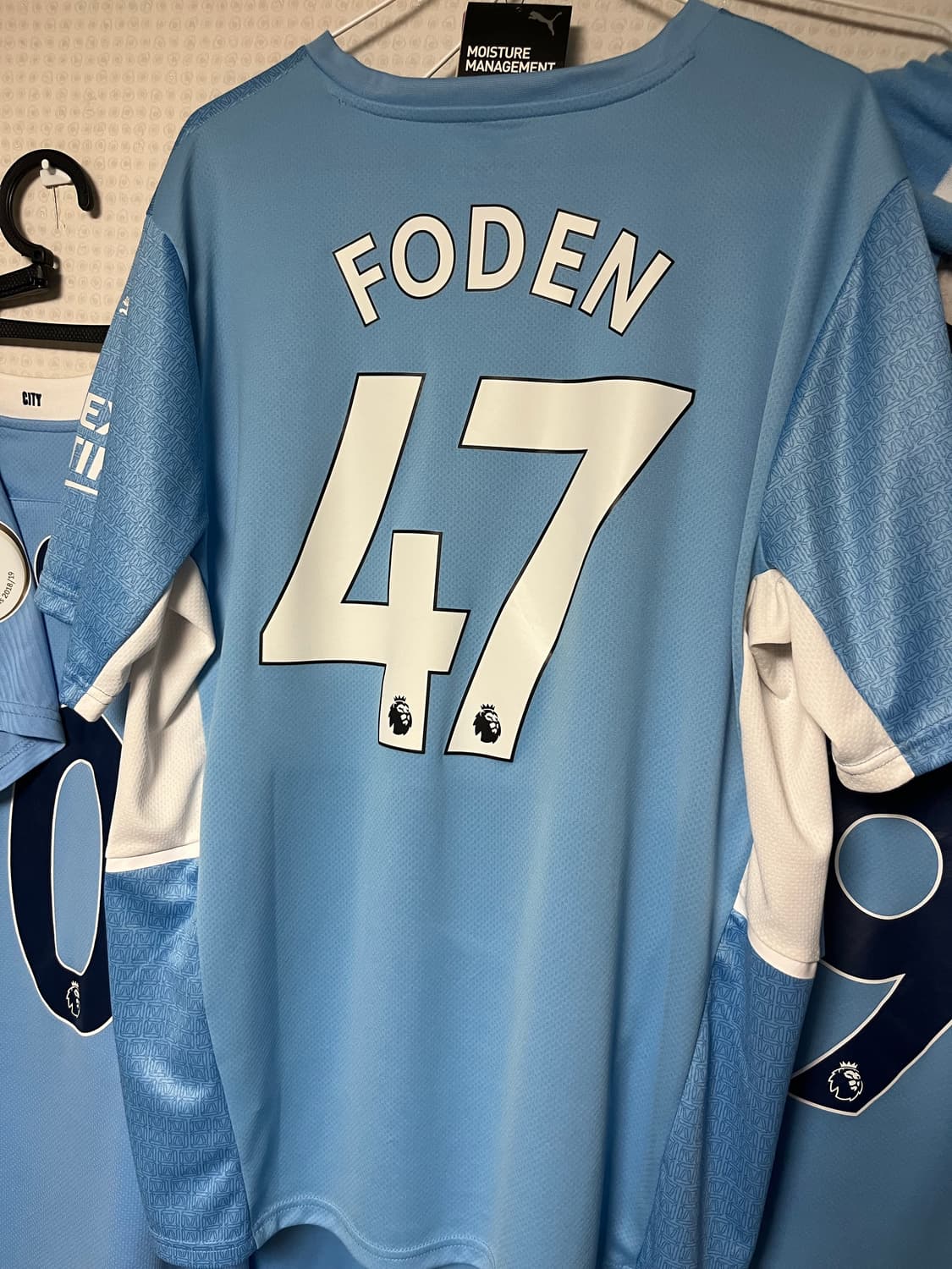 맨체스터 시티 21-22 시즌 포든 레플리카 유니폼 상품이미지1