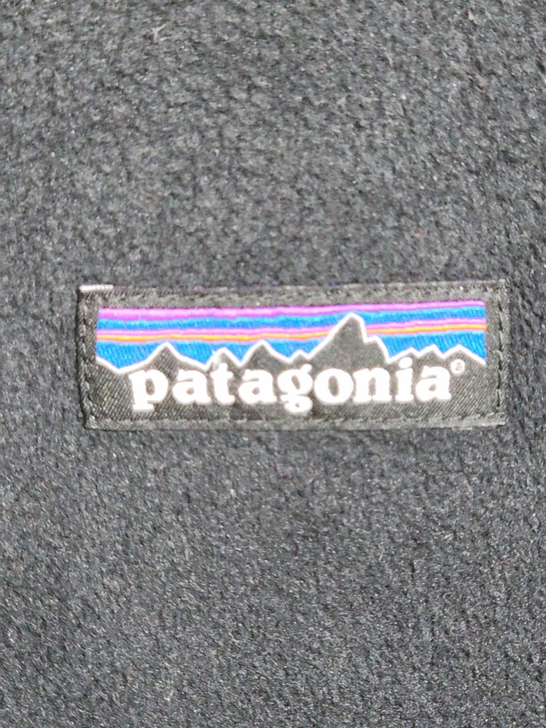 (L) 파타고니아 반집업 티셔츠 블랙 긴팔티 등산복  상품이미지4